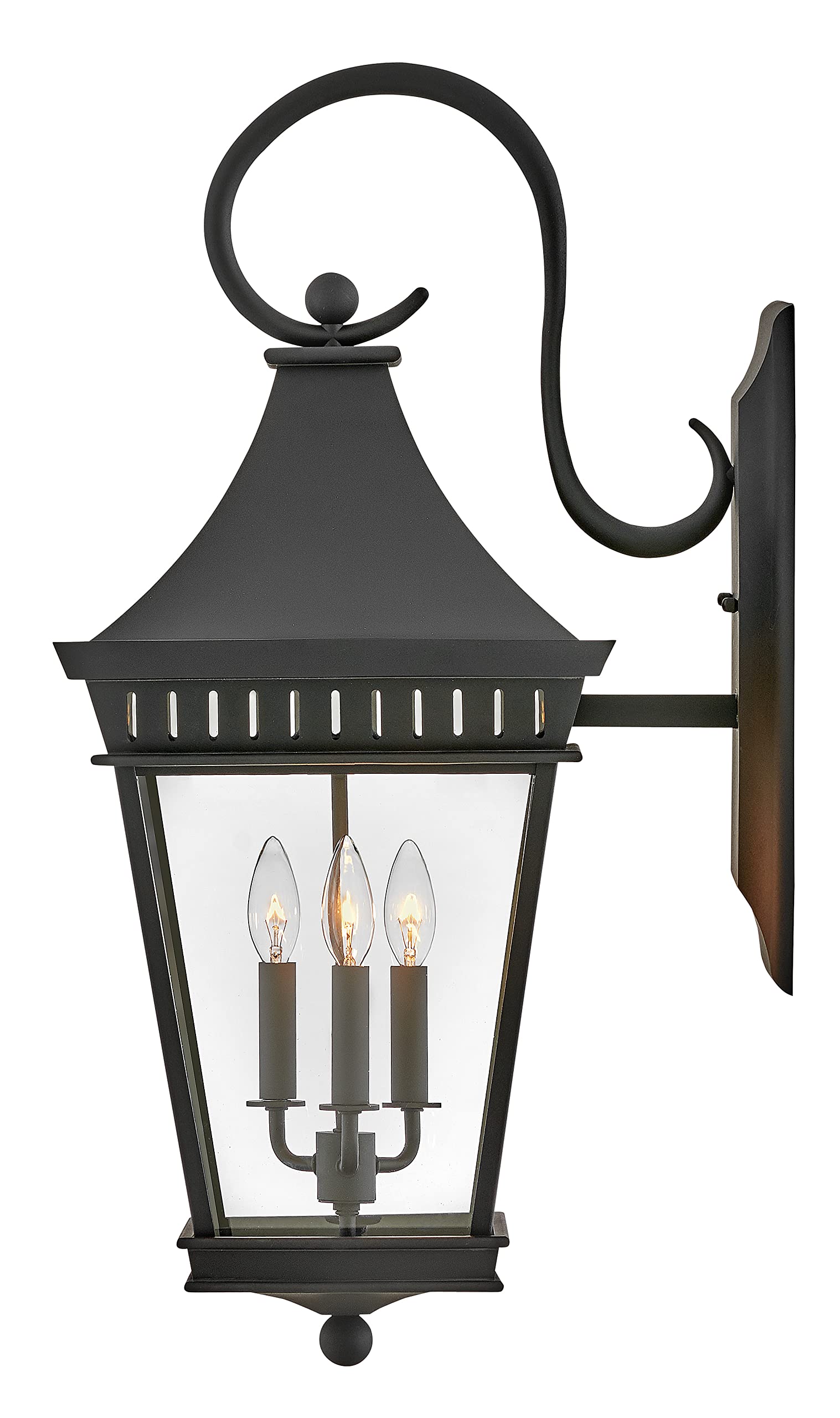 hinkley-chapel-hill-three-light-wall-mount-outdoor-lantern-traditional-aluminum- image 3