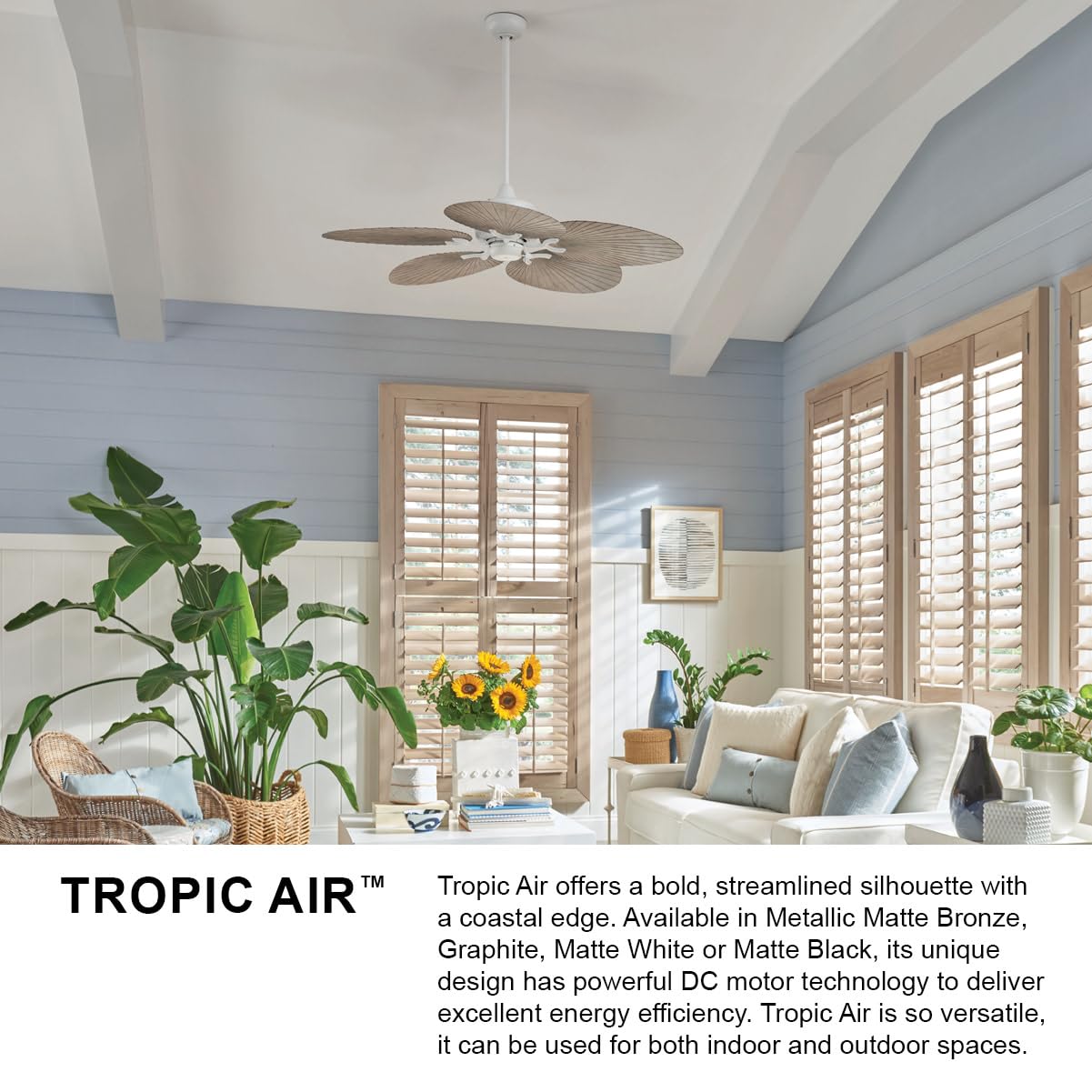 hinkley-tropic-air-52-indoor-outdoor-ceiling-fan-in-matte-black-with-koa-wood-co image 5