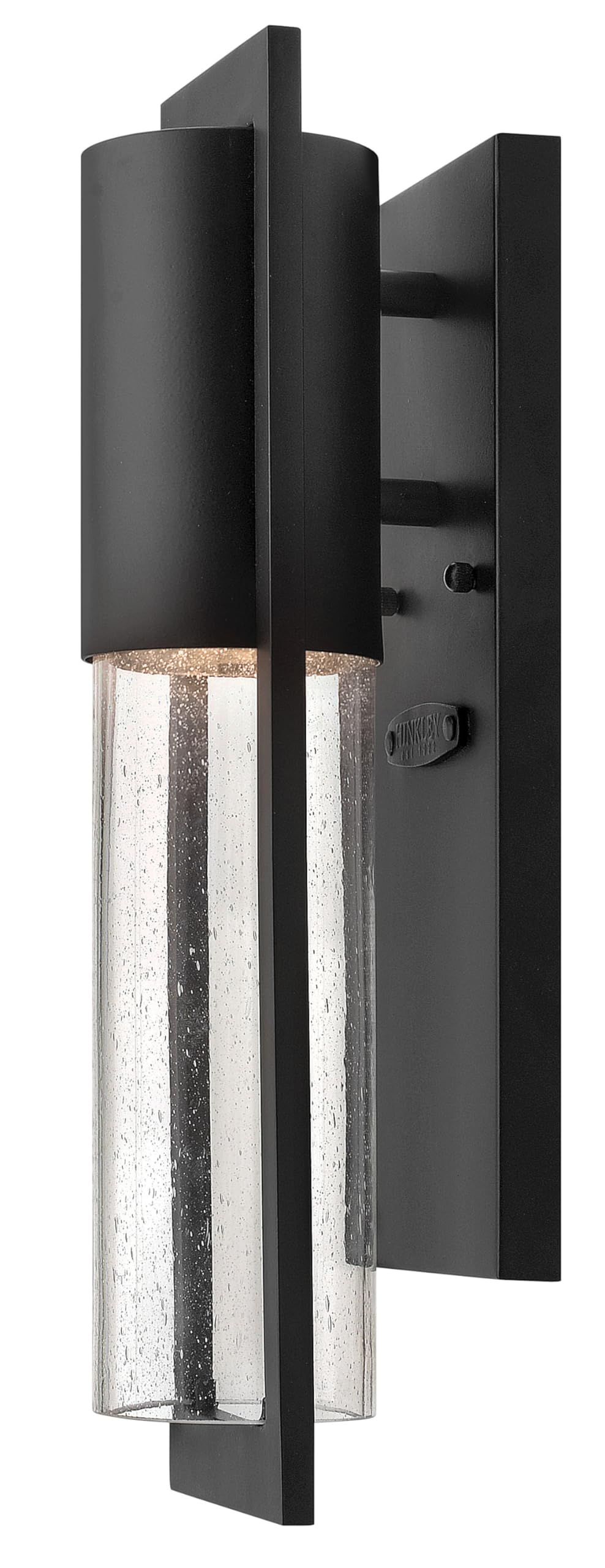 hinkley-shelter-medium-outdoor-led-wall-mount-lantern-dark-sky-compliant-black image 1