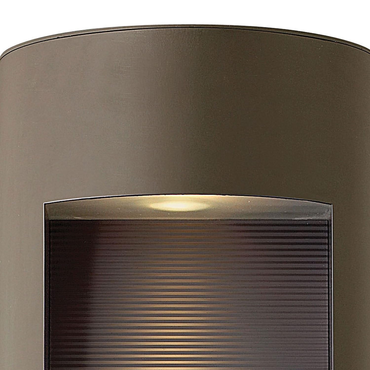 hinkley-luna-large-wall-mount-outdoor-lantern-with-integrated-led-bronze-finish image 3