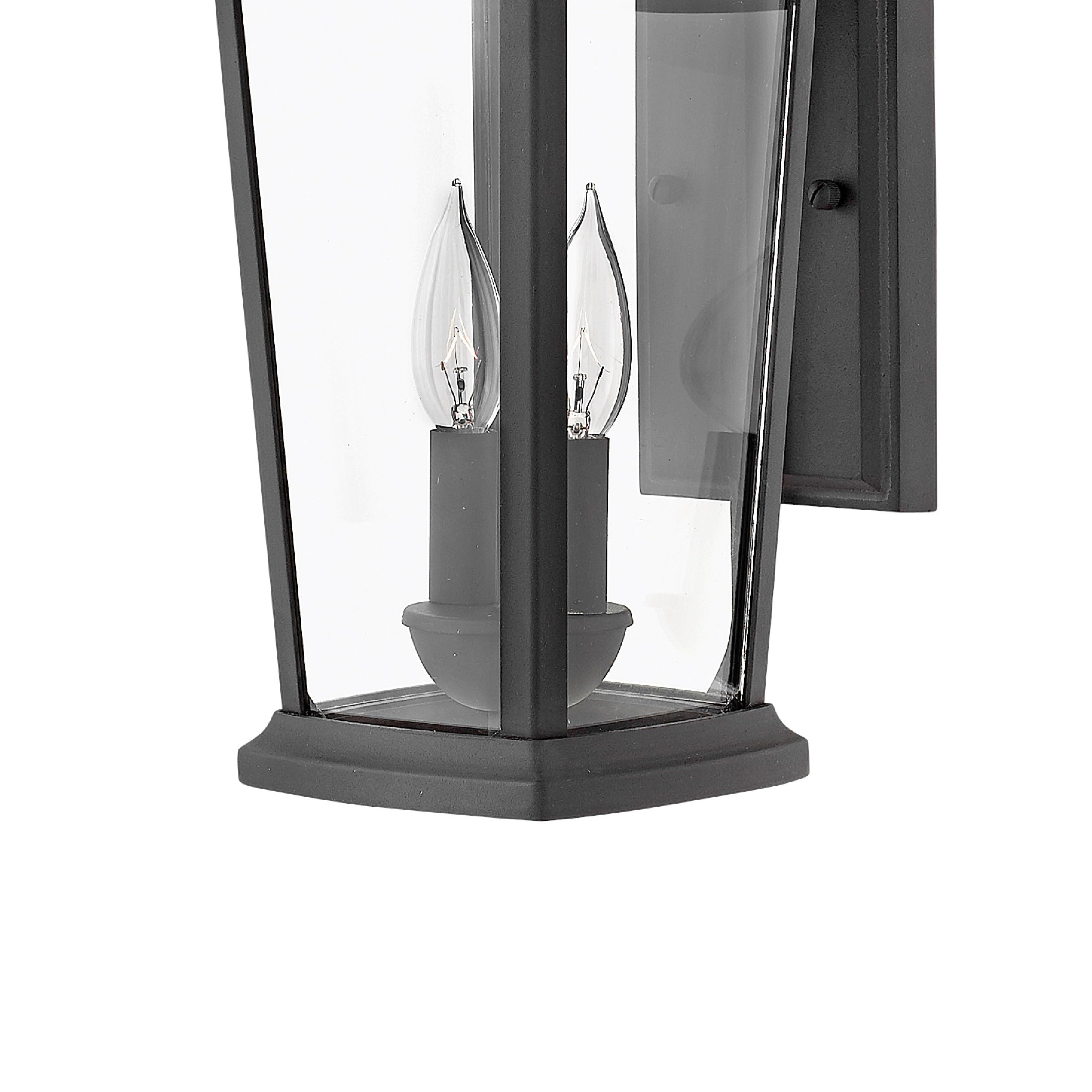 hinkley-bromley-medium-led-wall-mount-lantern-museum-black-120v-2x5w-cand-led-la image 8