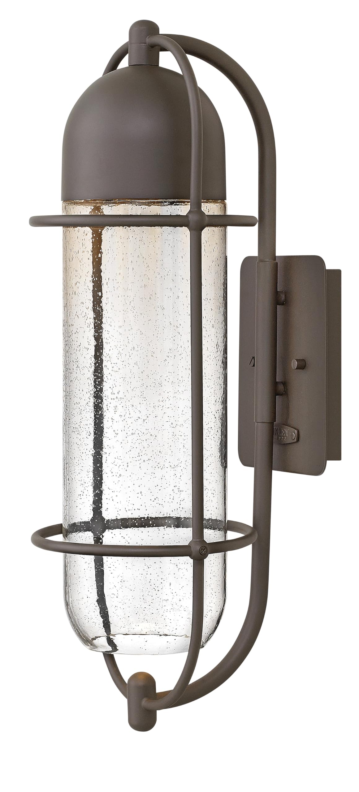 hinkley-perry-collection-contemporary-modern-one-light-outdoor-wall-mount-oil-ru image 1
