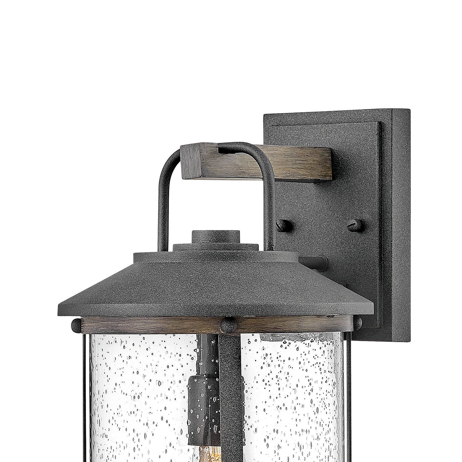 hinkley-lakehouse-outdoor-wall-lantern-aged-zinc-with-driftwood-gray-accents-sin image 4