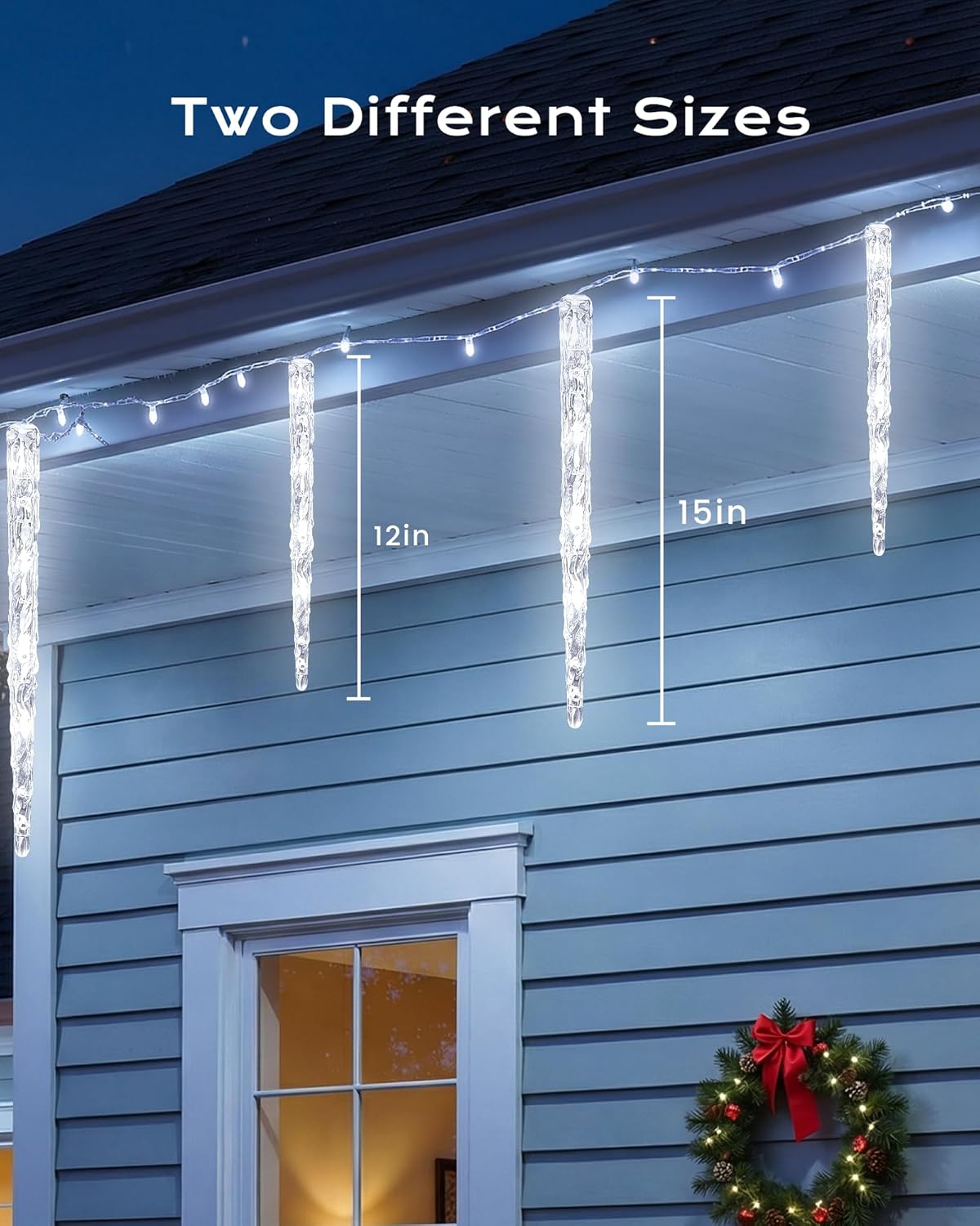 brightown-20ft-20-tubes-100-led-cool-white-christmas-icicle-lights-with-remote image 5
