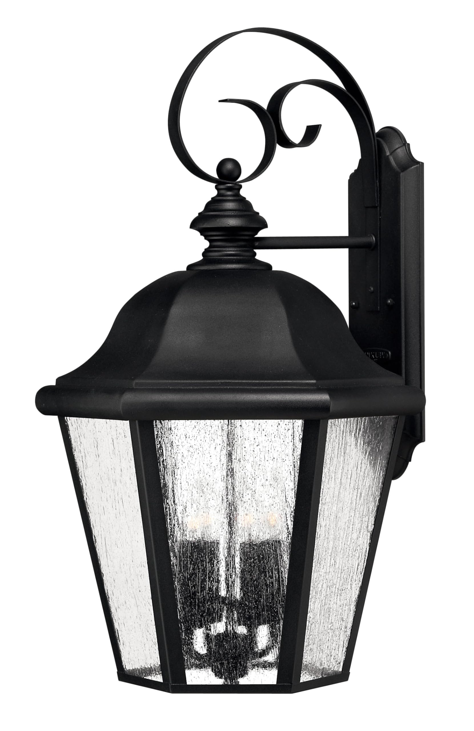hinkley-edgewater-medium-wall-mount-outdoor-lantern-3-led-bulbs-included-aluminu image 7