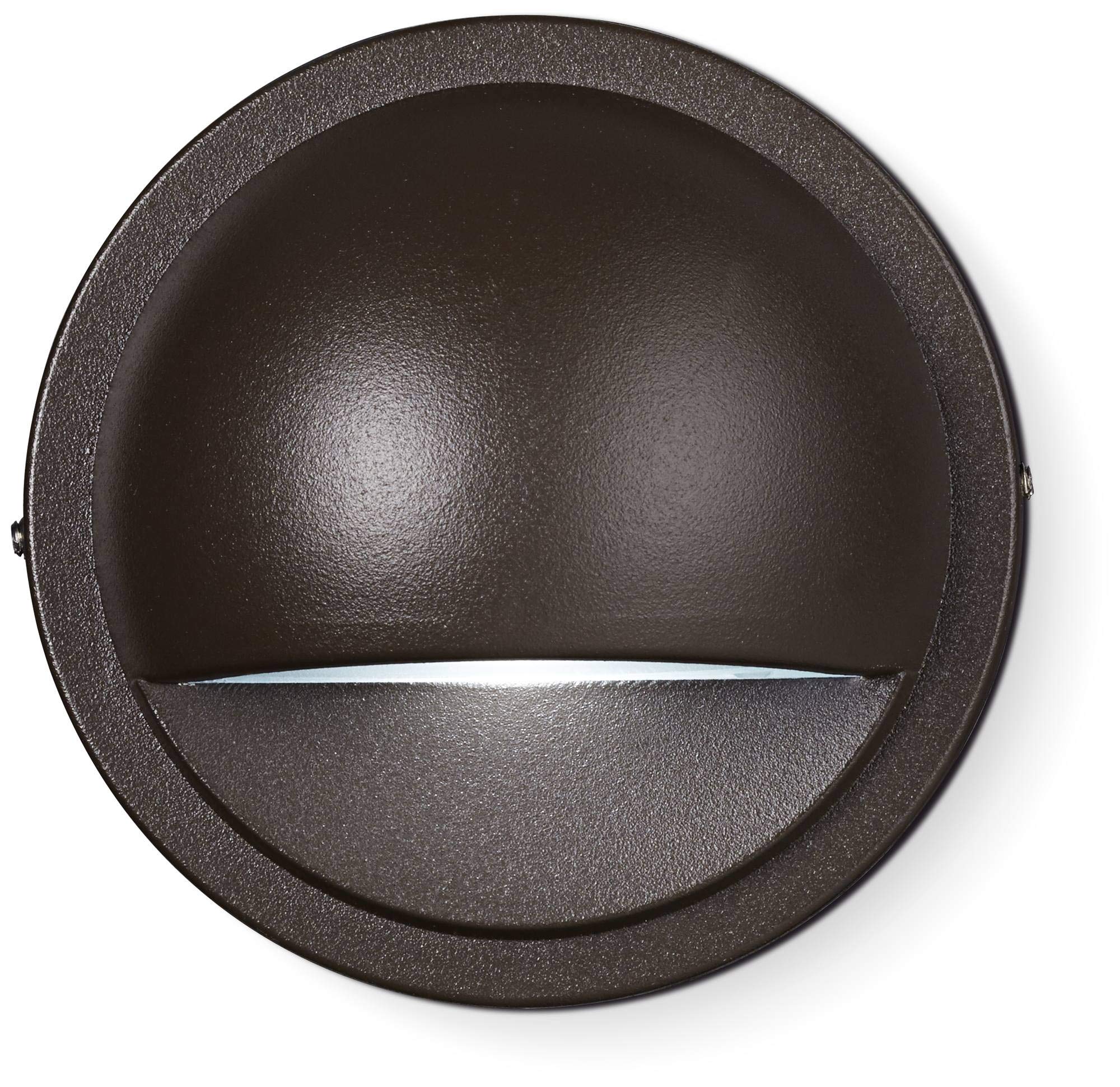 kichler-half-moon-led-deck-light-architectural-bronze-3000k-low-voltage-15764azt image 2