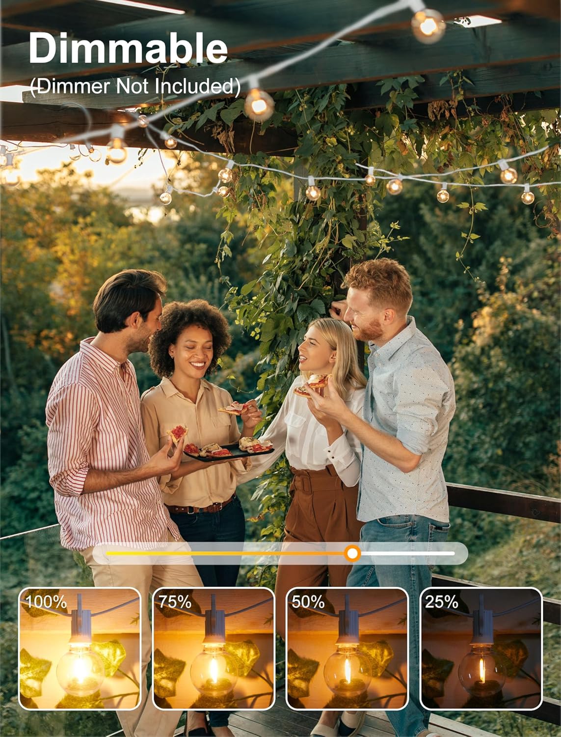 brightown-g40-29ft-plug-in-12-led-bulbs-string-lights-for-patio-garden-cafe-wedd image 3