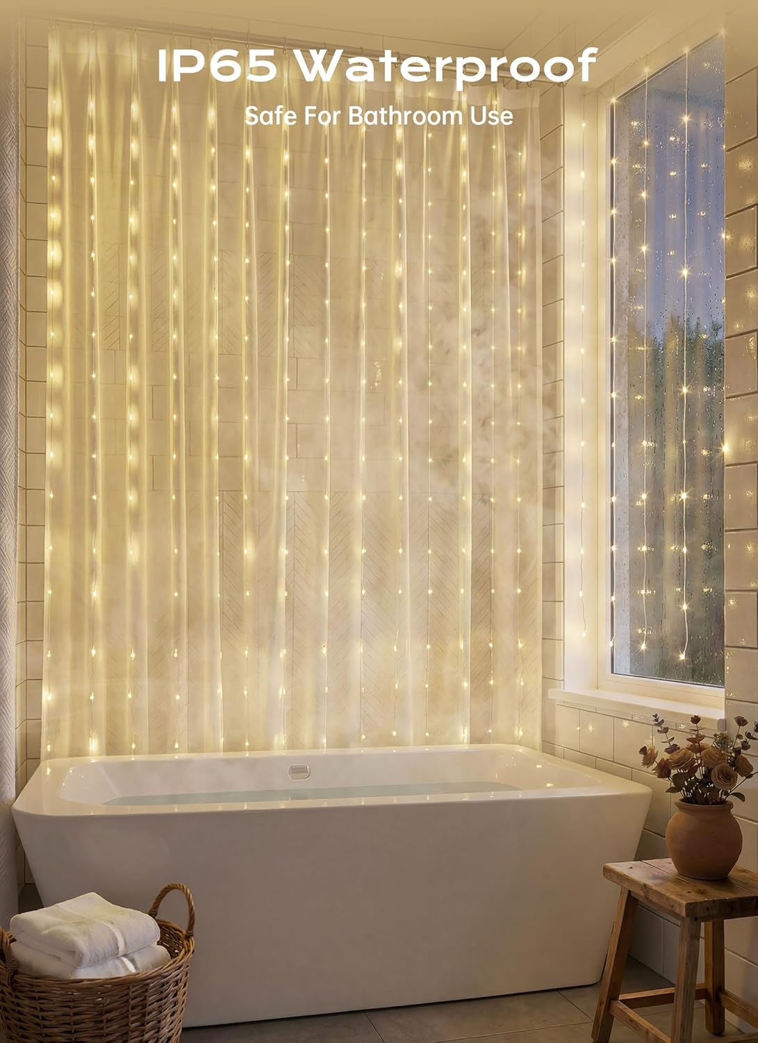 brightown-70-inch-180-led-battery-operated-shower-curtain-lights-warm-white-with image 3