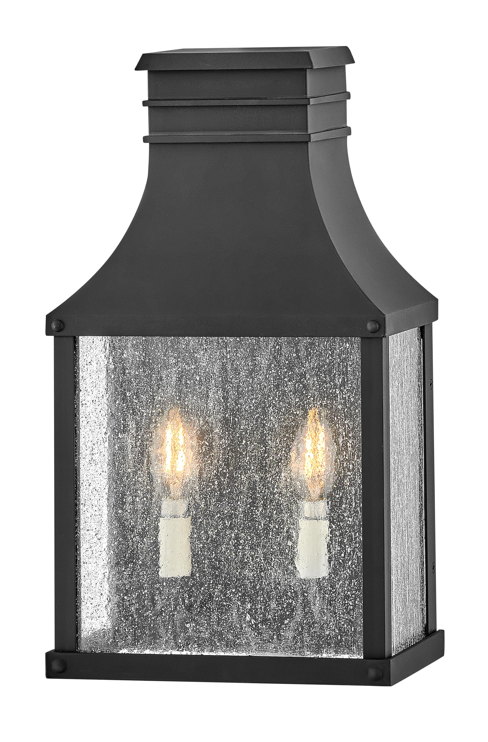 hinkley-beacon-hill-medium-wall-mount-outdoor-lantern-blackened-copper-finish image 8