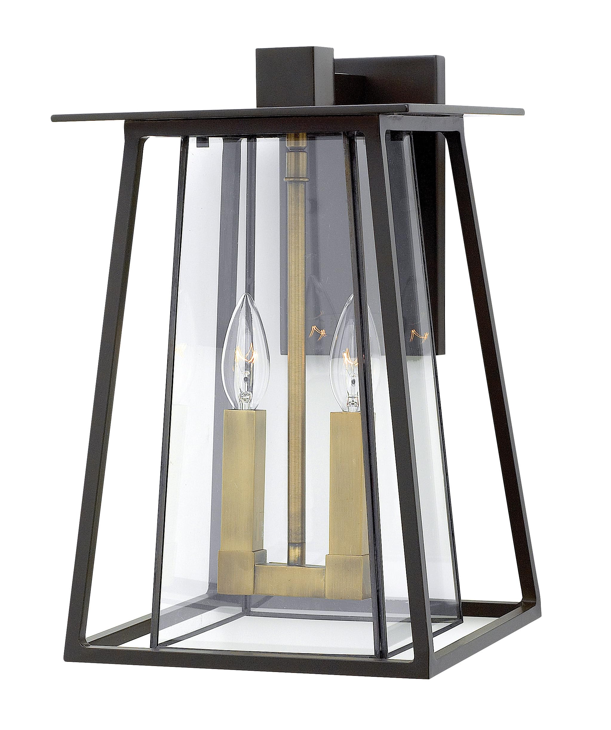 hinkley-walker-two-light-medium-outdoor-wall-mount-black image 7