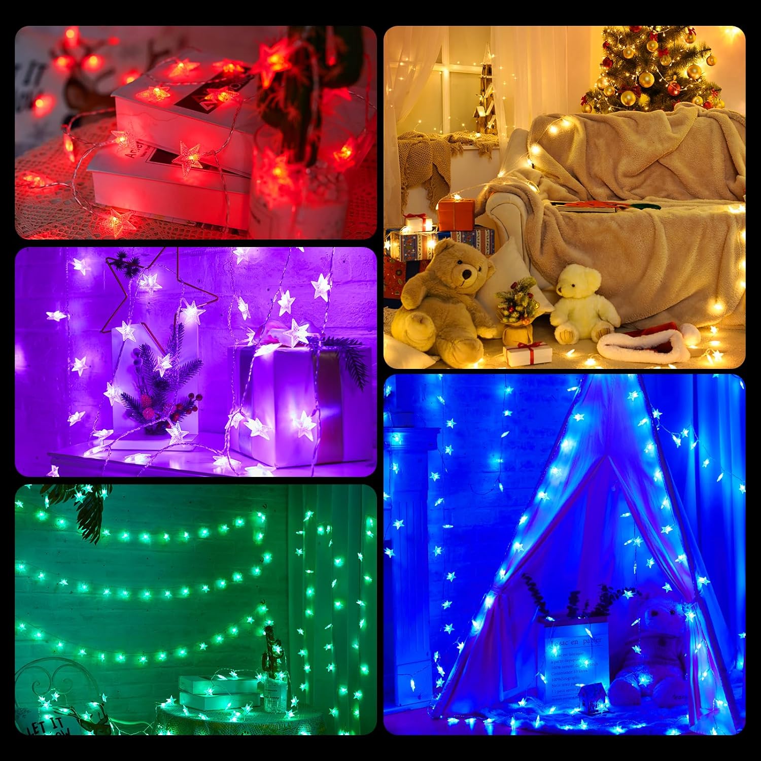 brightown-17ft-50-led-battery-operated-star-fairy-lights-with-remote-16-color-ch image 4