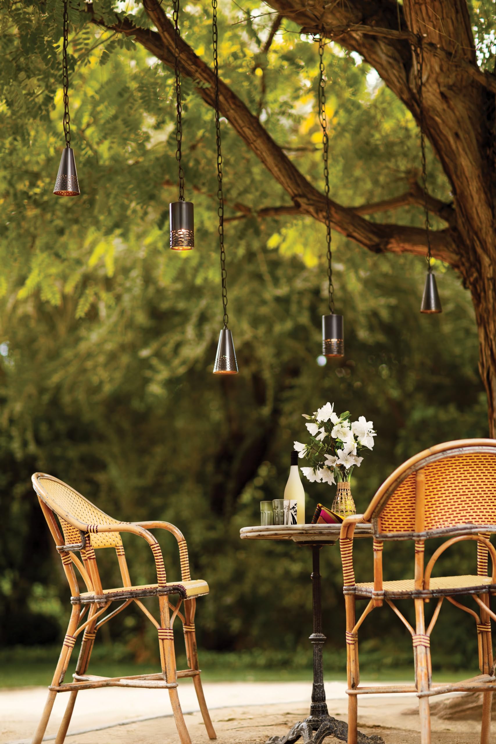 hinkley-calder-12v-led-twinkle-light-bronze-finish-transitional-outdoor-fixture image 7