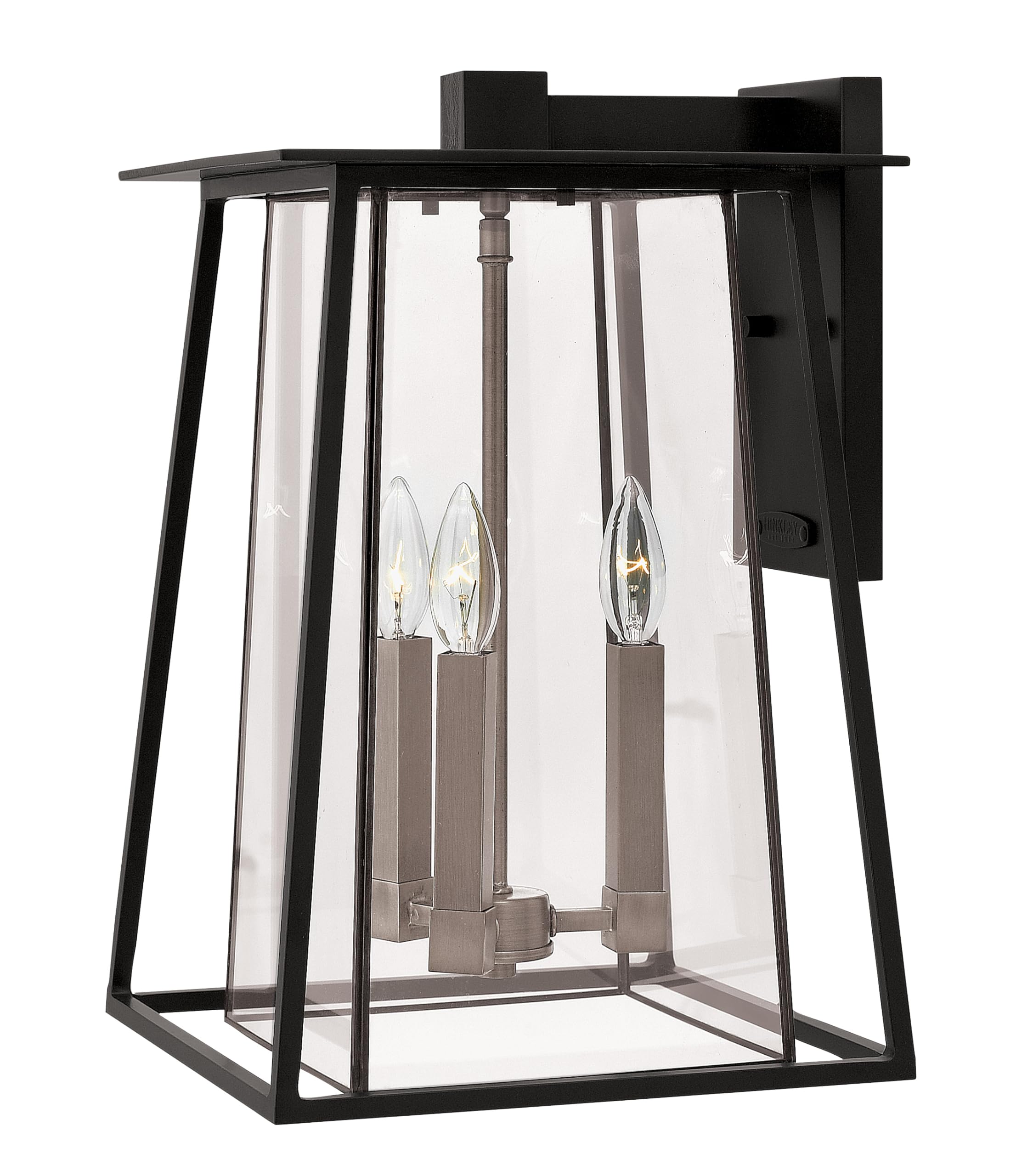 hinkley-walker-two-light-medium-outdoor-wall-mount-black image 6