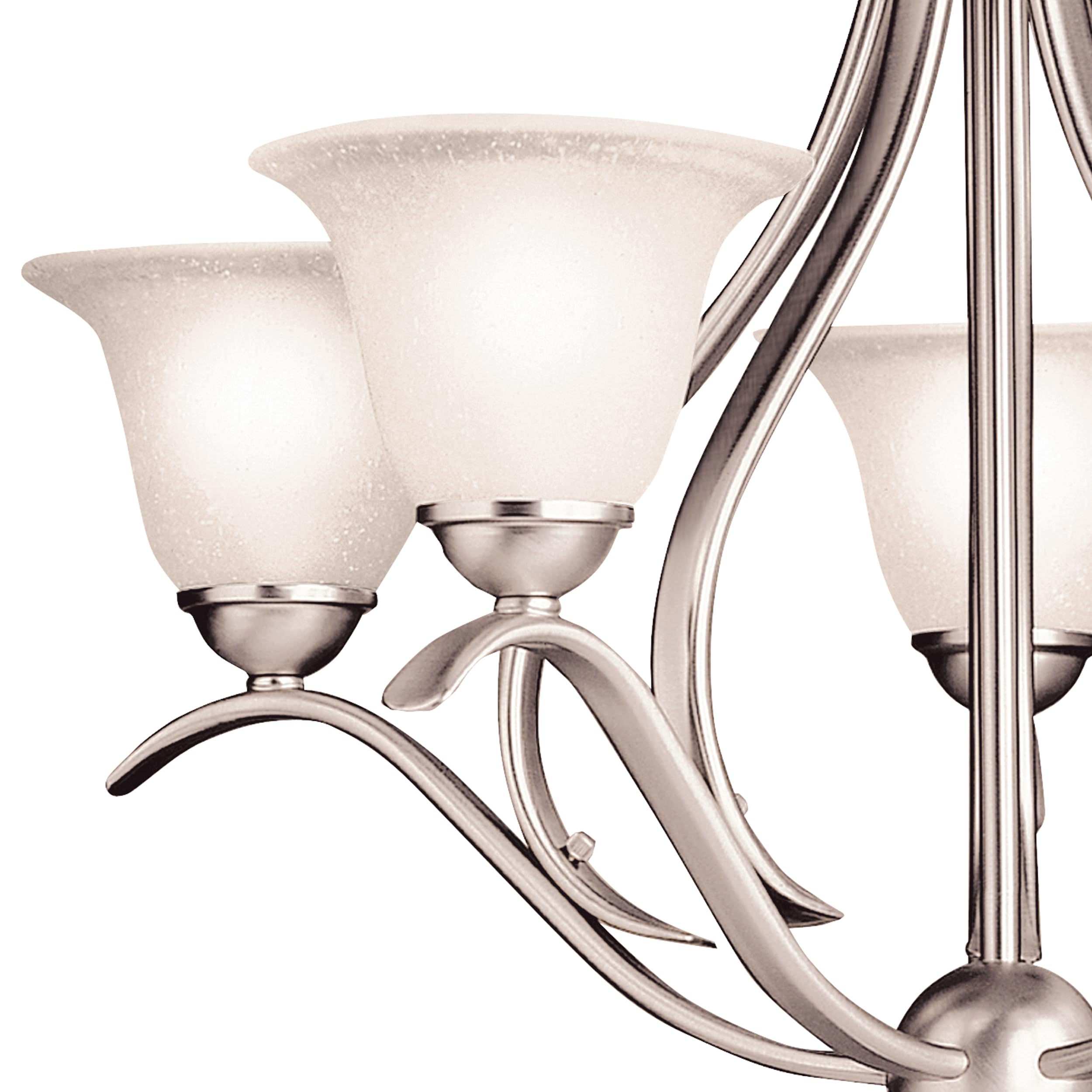 kichler-dover-5-light-chandelier-in-brushed-nickel-2020ni-for-dining-room-and-fo image 4