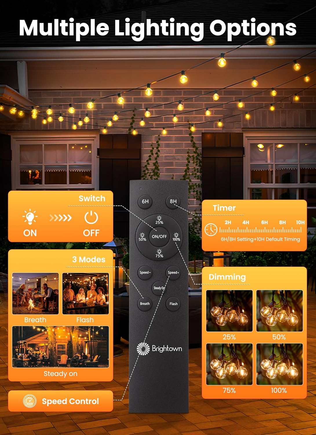 brightown-solar-powered-38ft-g40-16-led-bulbs-string-lights-with-2ft-spacing image 6