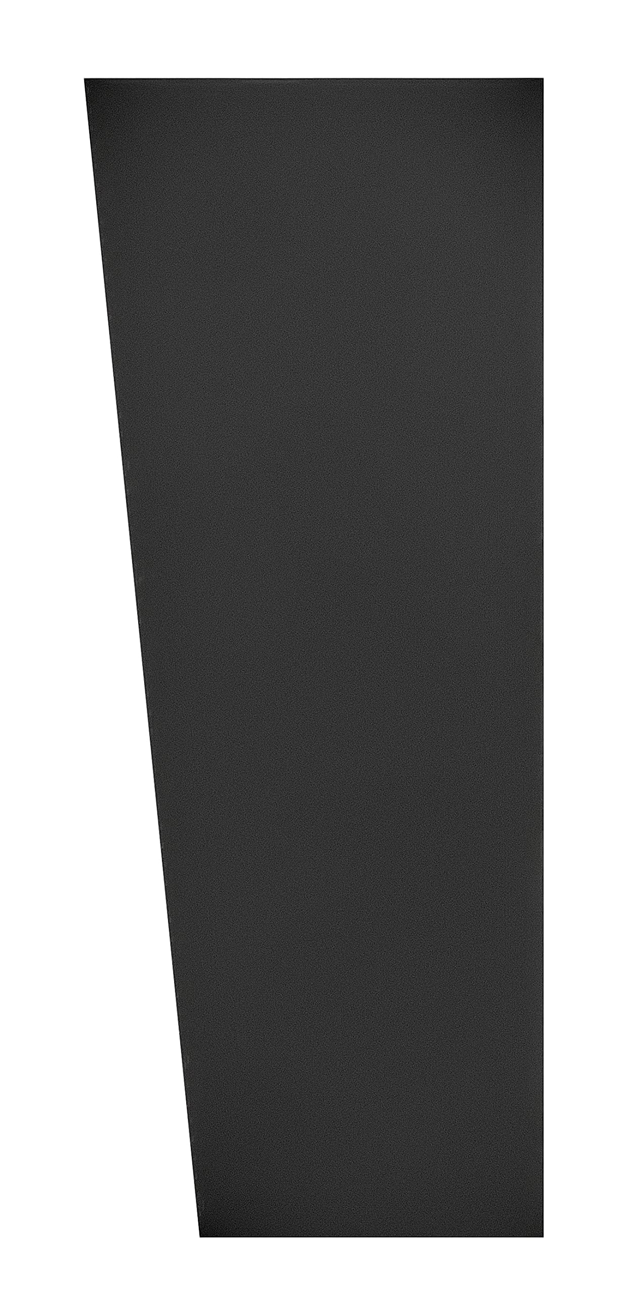 hinkley-cruz-small-wall-mount-outdoor-lantern-composite-with-led-bulbs-black-fin image 5