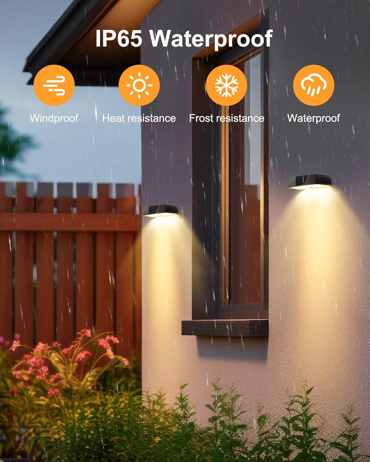 brightown-6-pack-solar-powered-warm-white-cool-white-7-rgb-colors-fence-deck-lig image 6