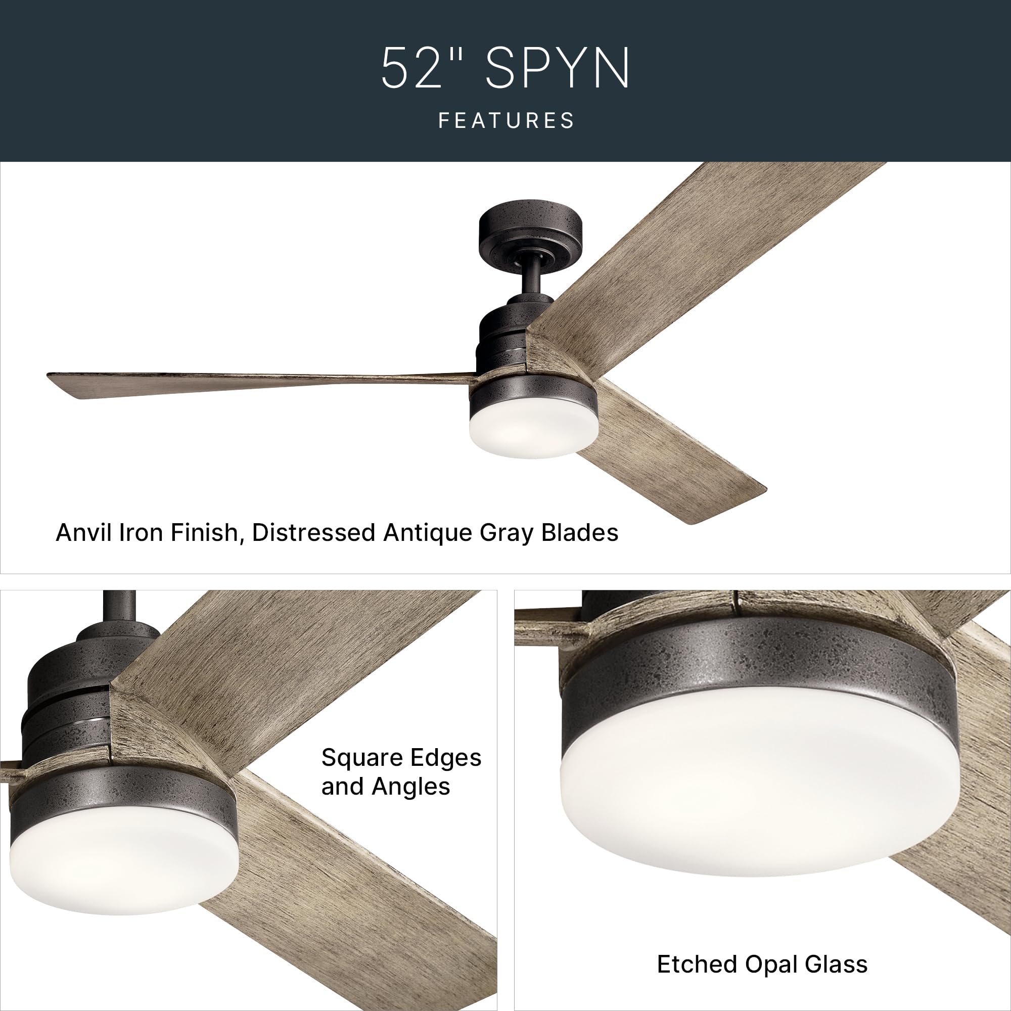 kichler-spyn-52-ceiling-fan-with-led-light-anvil-iron-wall-control-dimmable-led- image 5
