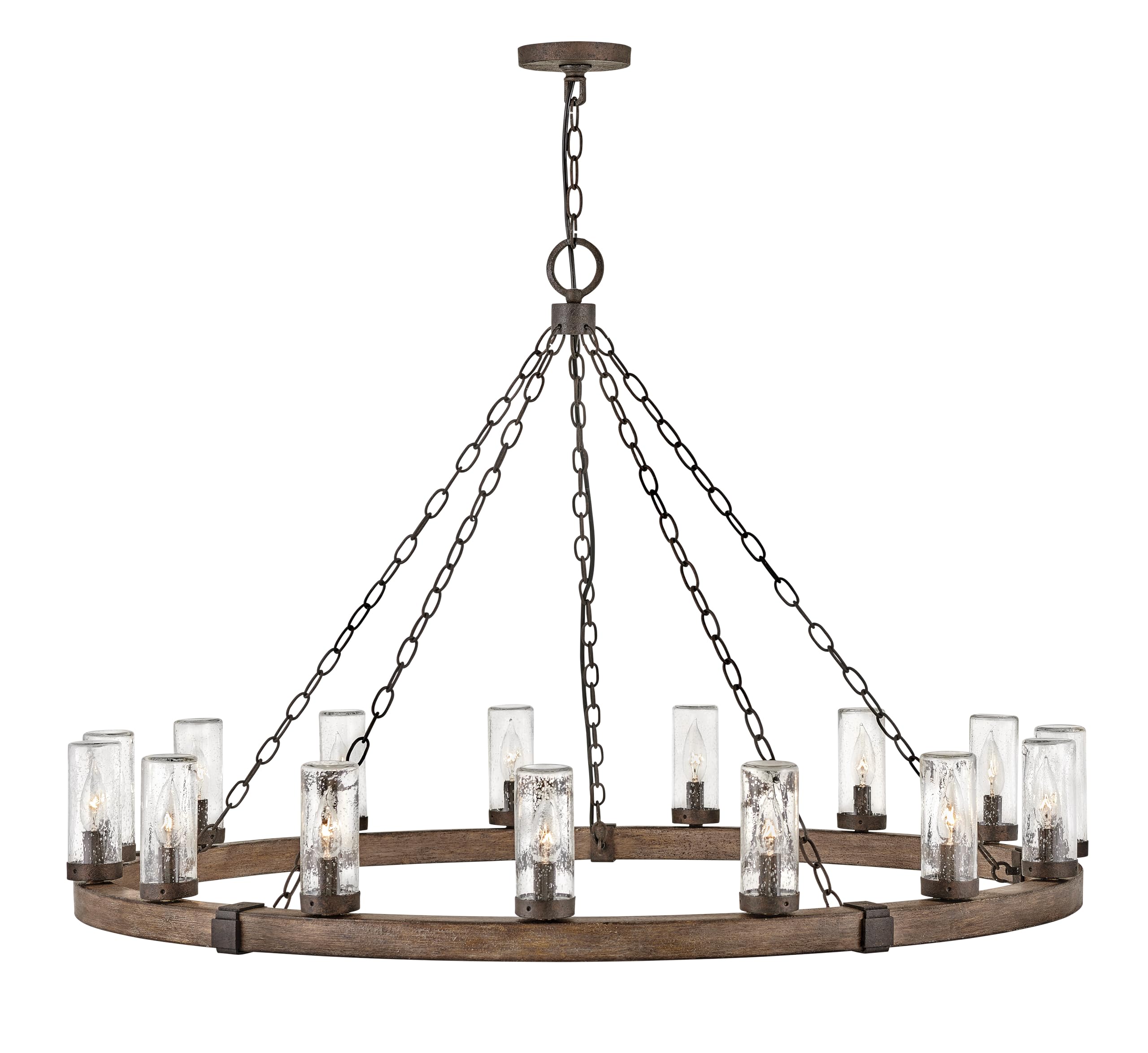 hinkley-sawyer-six-light-medium-outdoor-chandelier-sequoia-with-iron-rust-accent image 7