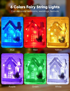brightown-14-pack-7ft-20-led-battery-operated-silver-wire-firefly-starry-moon-li-2 image 2