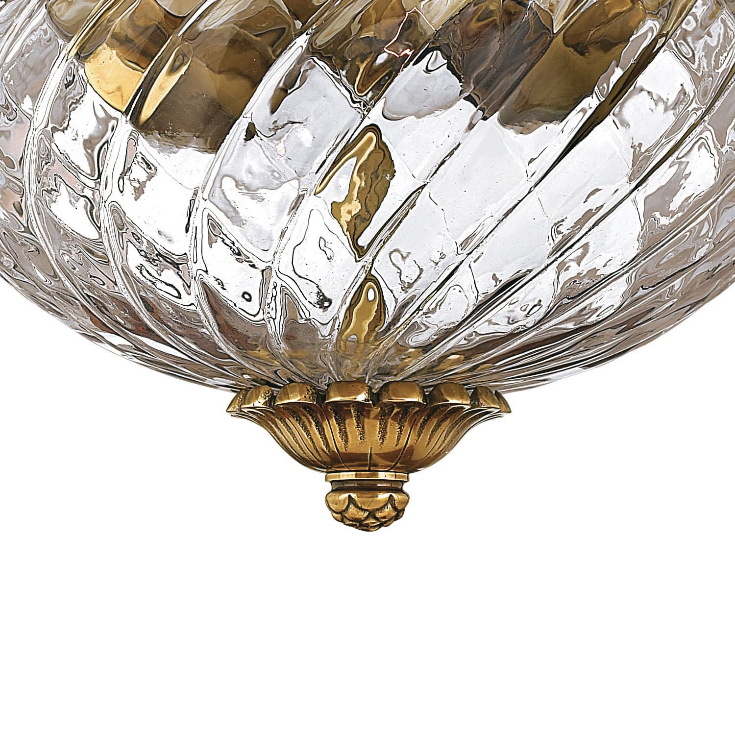 hinkley-plantation-two-light-flush-mount-burnished-brass image 4