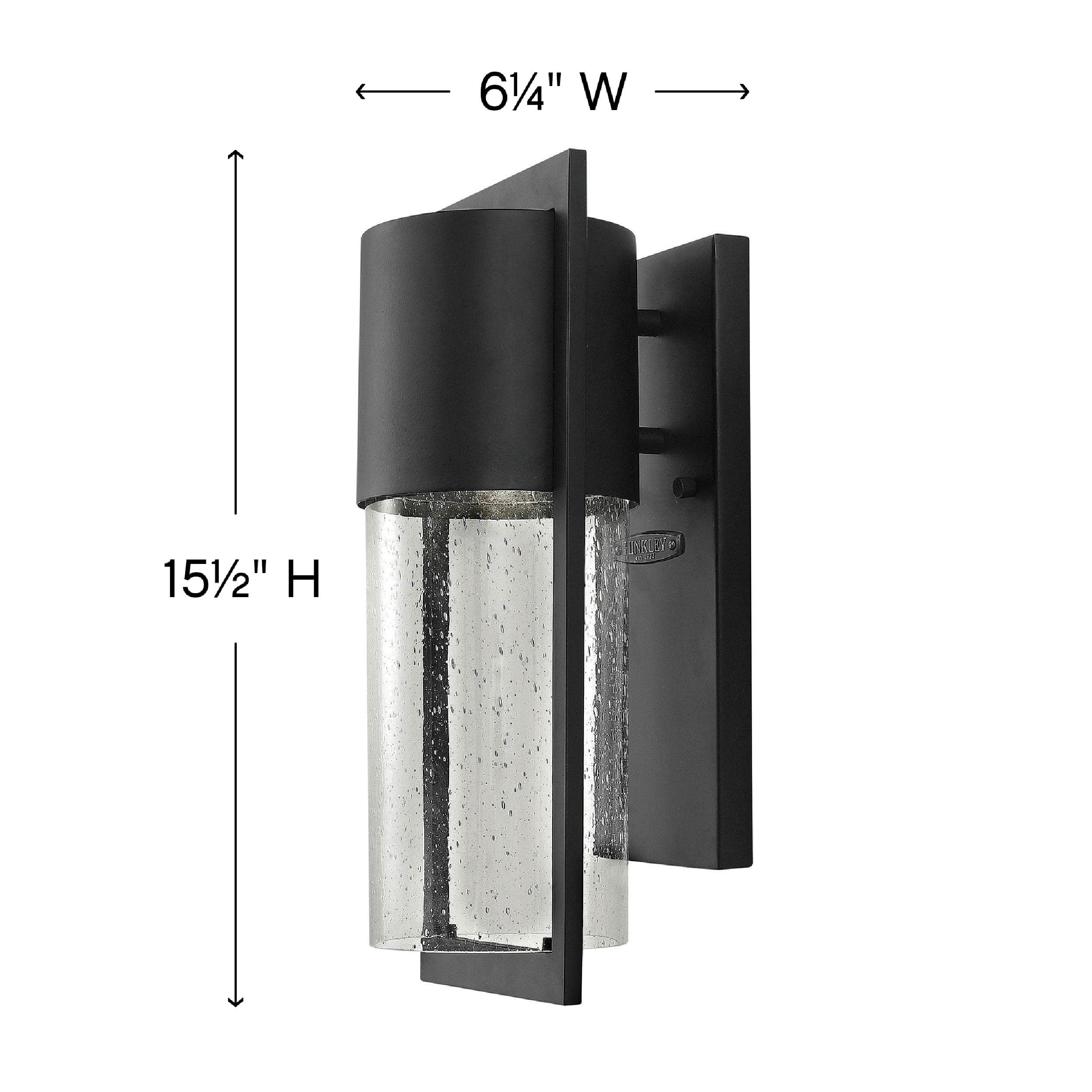 hinkley-shelter-small-outdoor-wall-lantern-in-black-dark-sky-compliant-led image 3