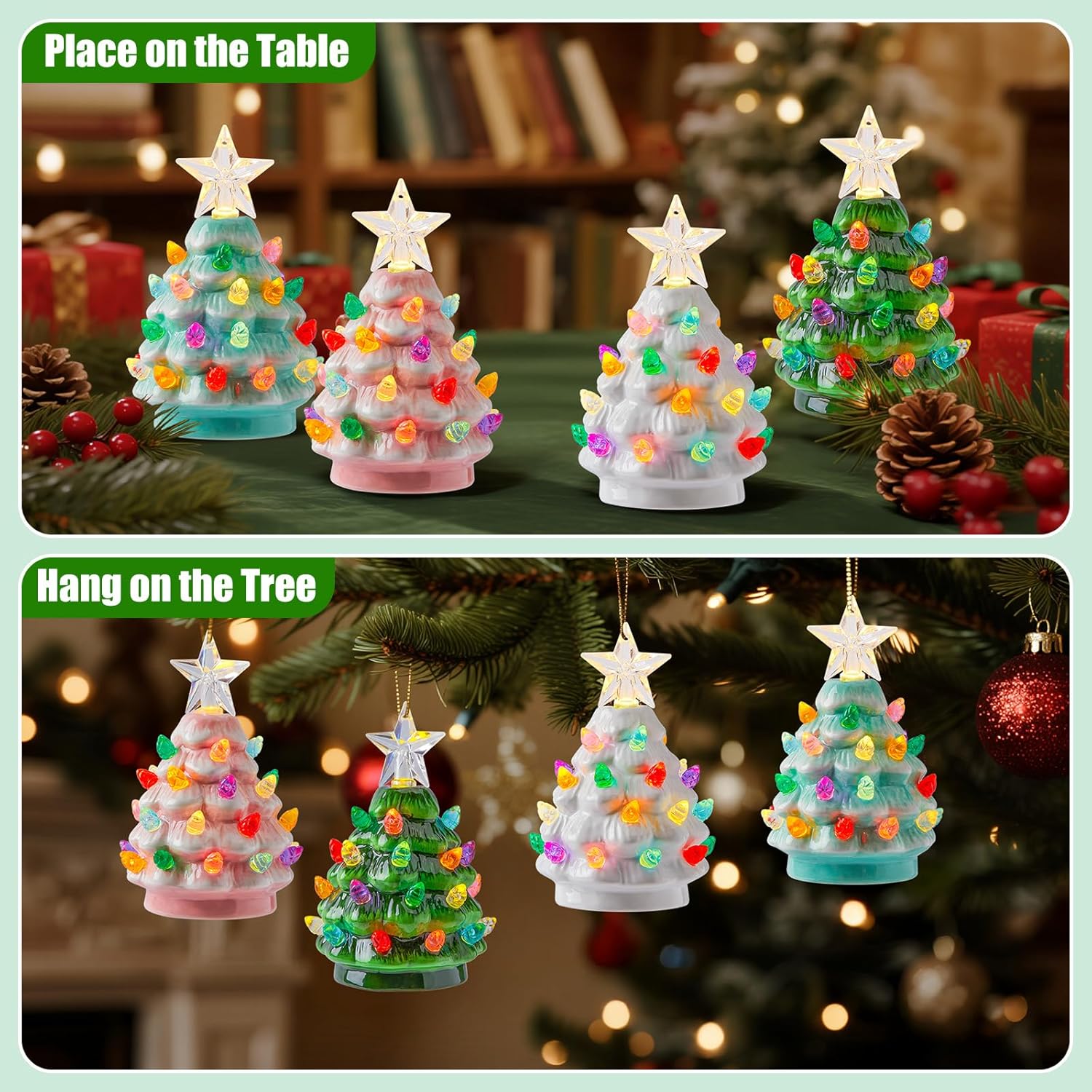 brightown-set-of-4-mini-ceramic-christmas-tree-night-lights-4-3-inch-pre-lit-wit image 5