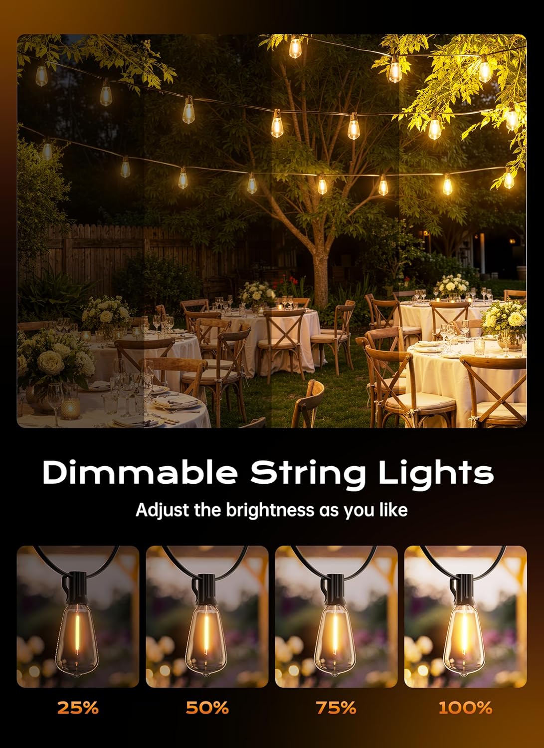 brightown-120ft-45-2-shatterproof-st38-led-outdoor-string-lights-with-remote-3-m image 6