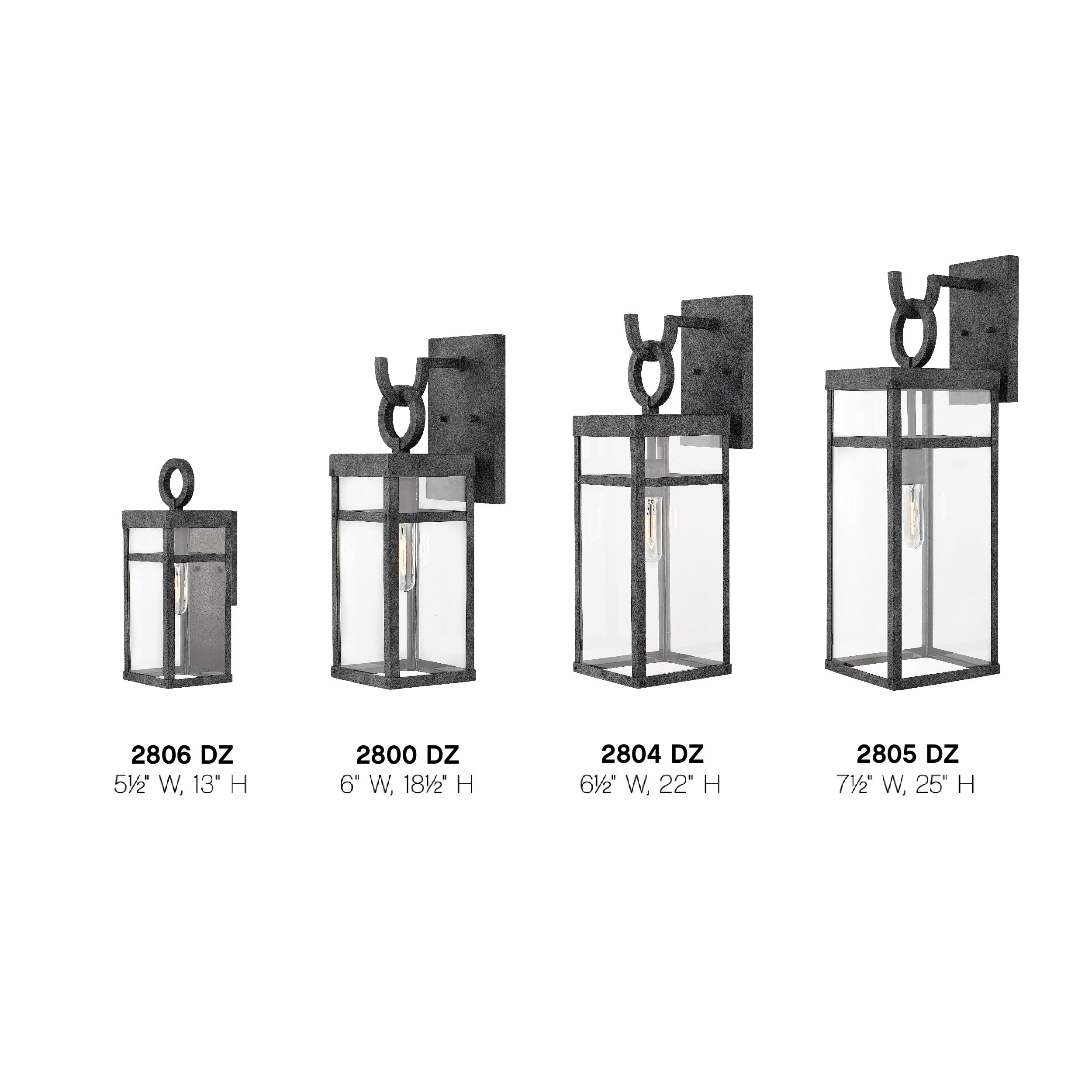 hinkley-porter-2800dz-outdoor-wall-mount-lantern-aged-zinc-with-blackened-patina image 6