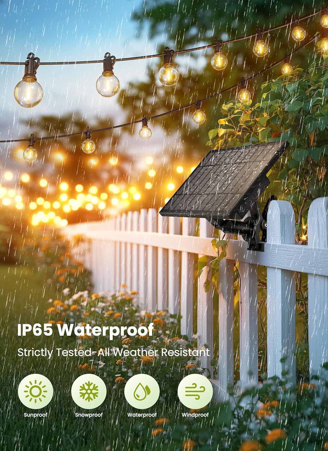 brightown-208ft-solar-powered-g40-100-led-bulbs-string-lights-remote-control-3-m image 4