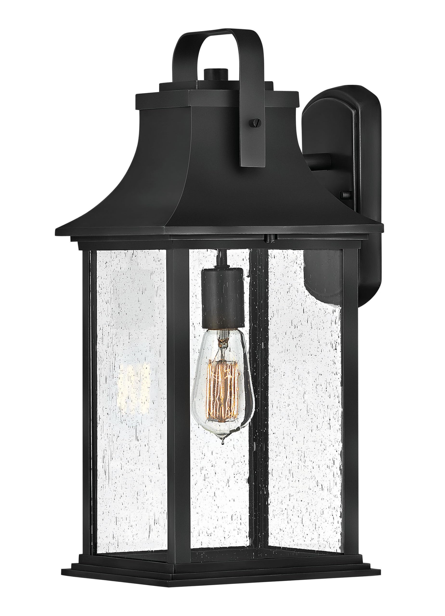 hinkley-grant-one-light-outdoor-wall-mount-burnished-bronze-clear-seedy-glass image 8