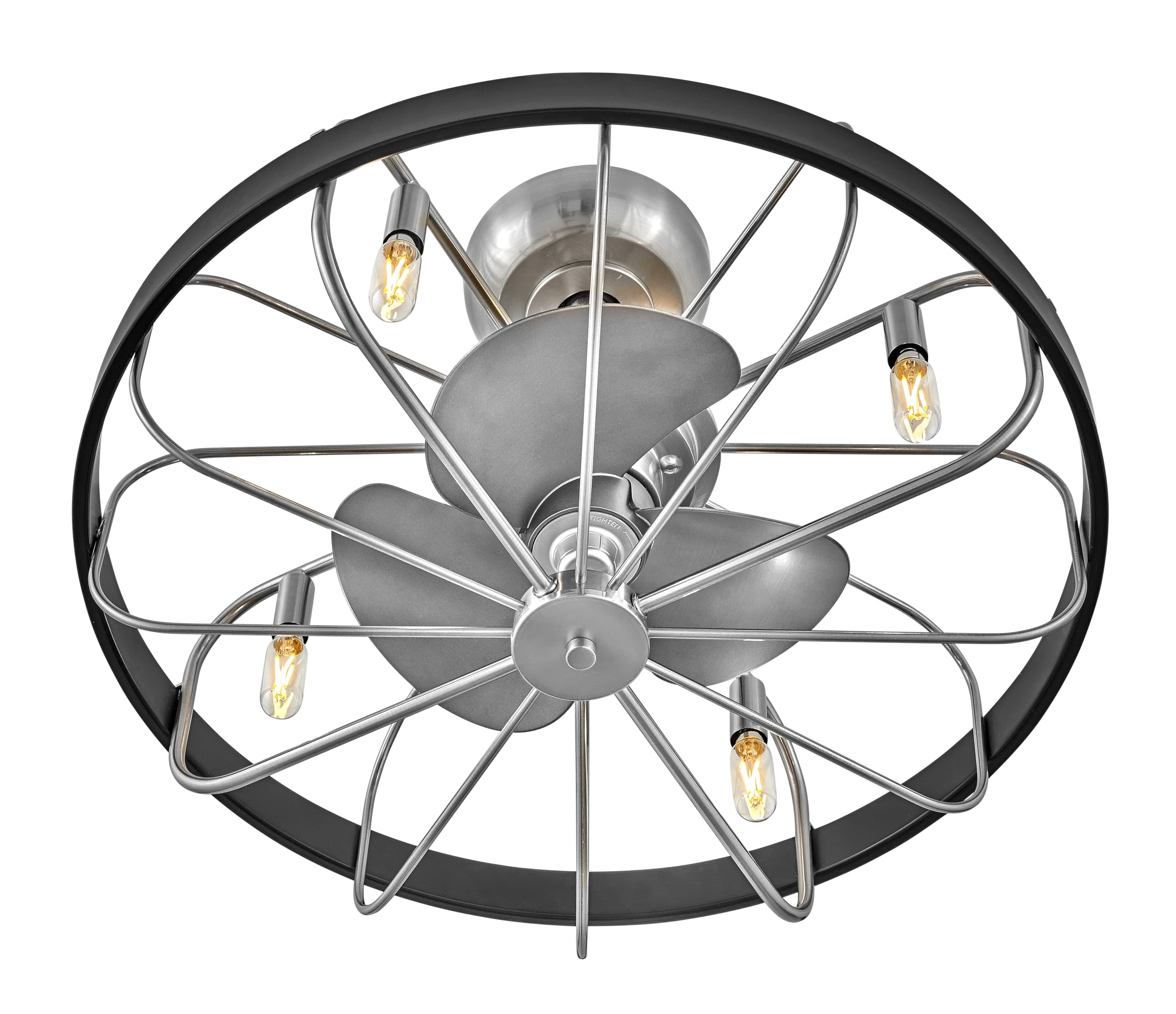 hinkley-eli-22-led-indoor-smart-fandelier-semi-flush-fixture-with-3-speed-motor- image 2