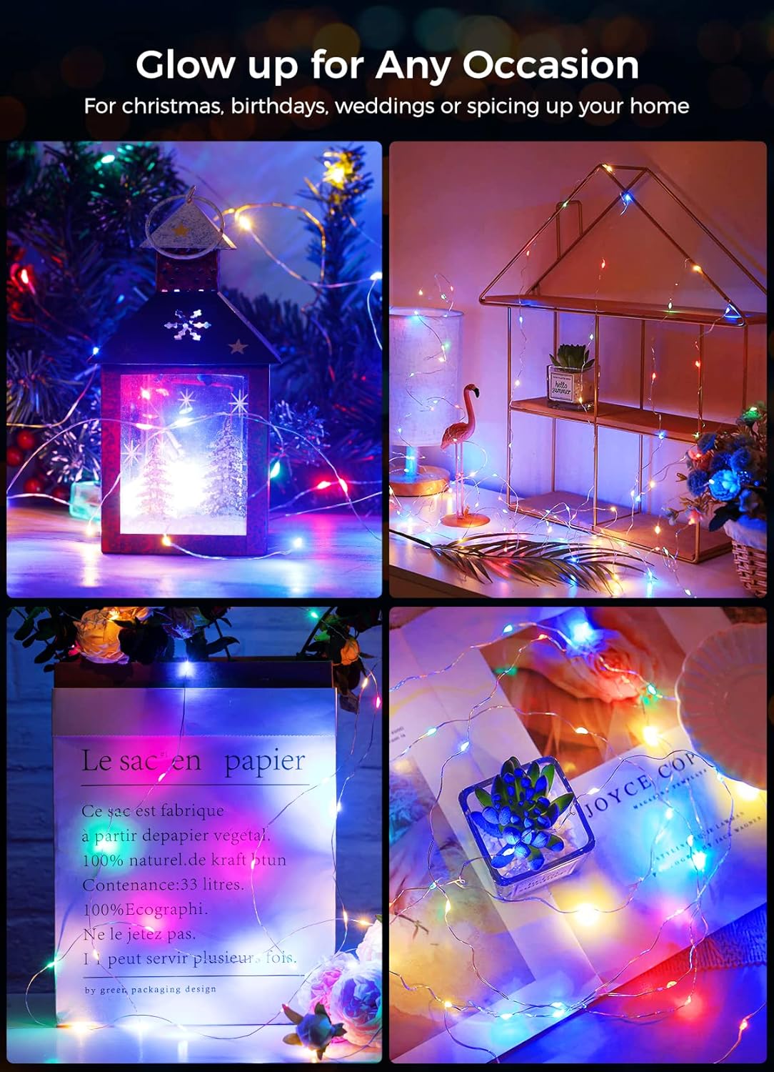 brightown-12-pack-7ft-battery-operated-silver-wire-fairy-lights-20-pastel-led-cr image 8