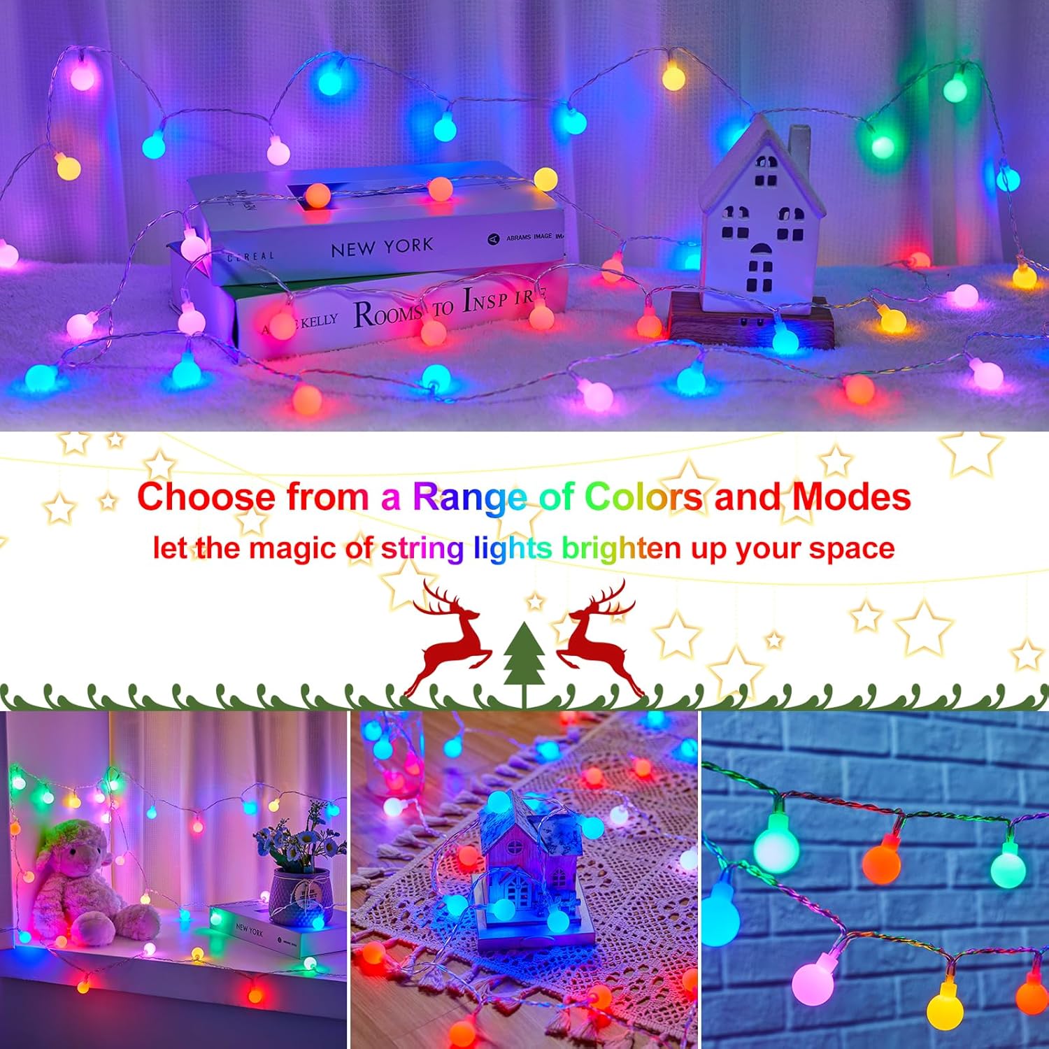 brightown-21ft-60-led-battery-operated-globe-fairy-lights-with-remote-20-color-m image 2