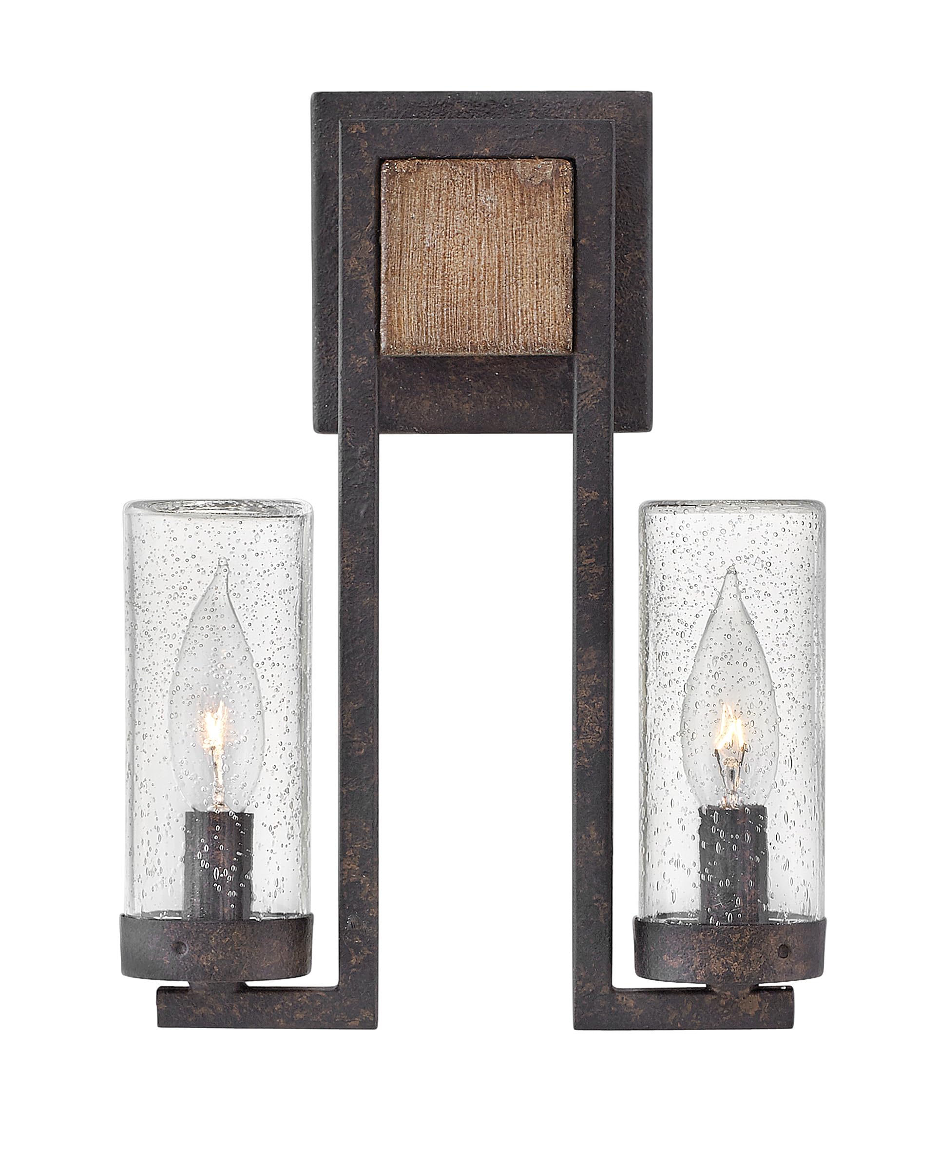 hinkley-sawyer-collection-12-two-light-4w-led-small-outdoor-wall-lantern-sequoia image 1