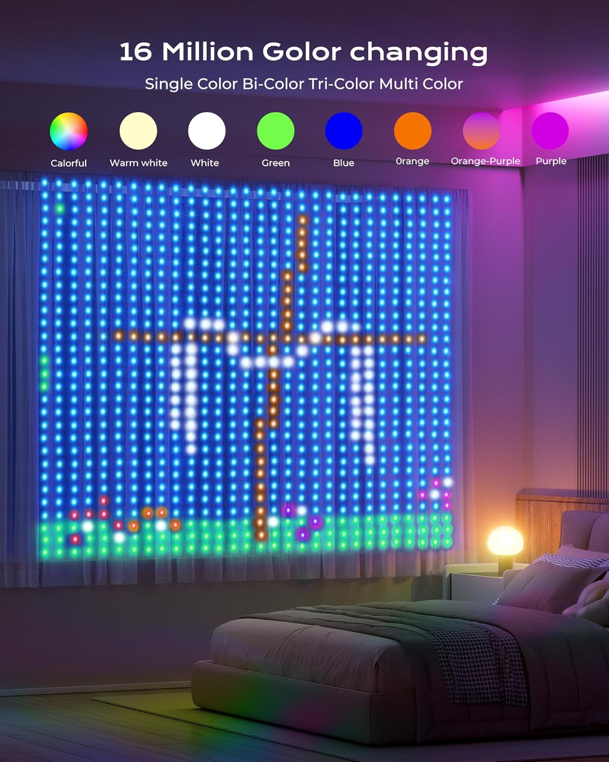 brightown-4-9x6-6ft-plug-in-rgbic-led-smart-color-changing-curtain-lights-with-r image 4
