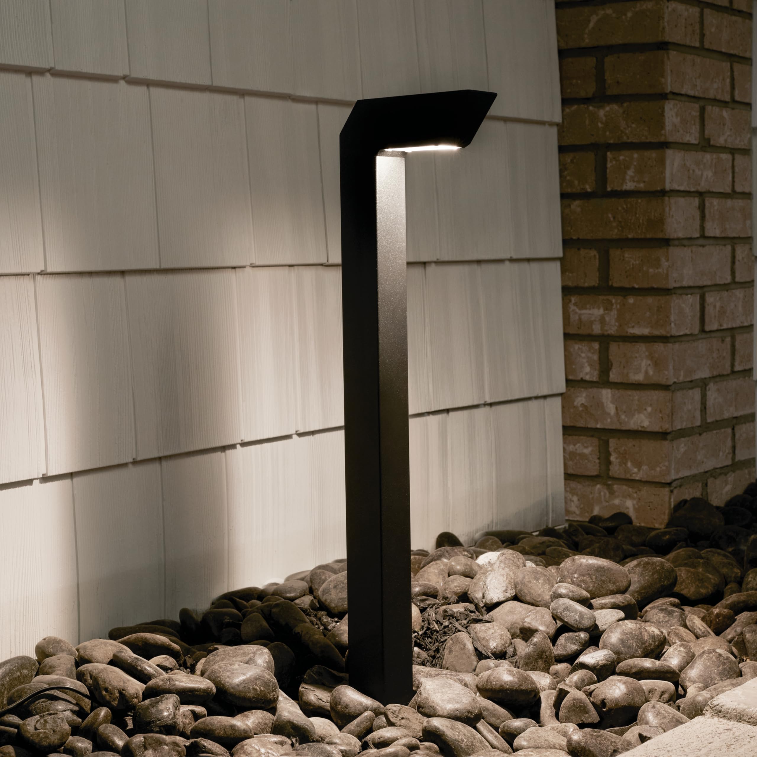 kichler-right-angle-landscape-path-light-textured-black-low-voltage-22-tall-1584 image 8