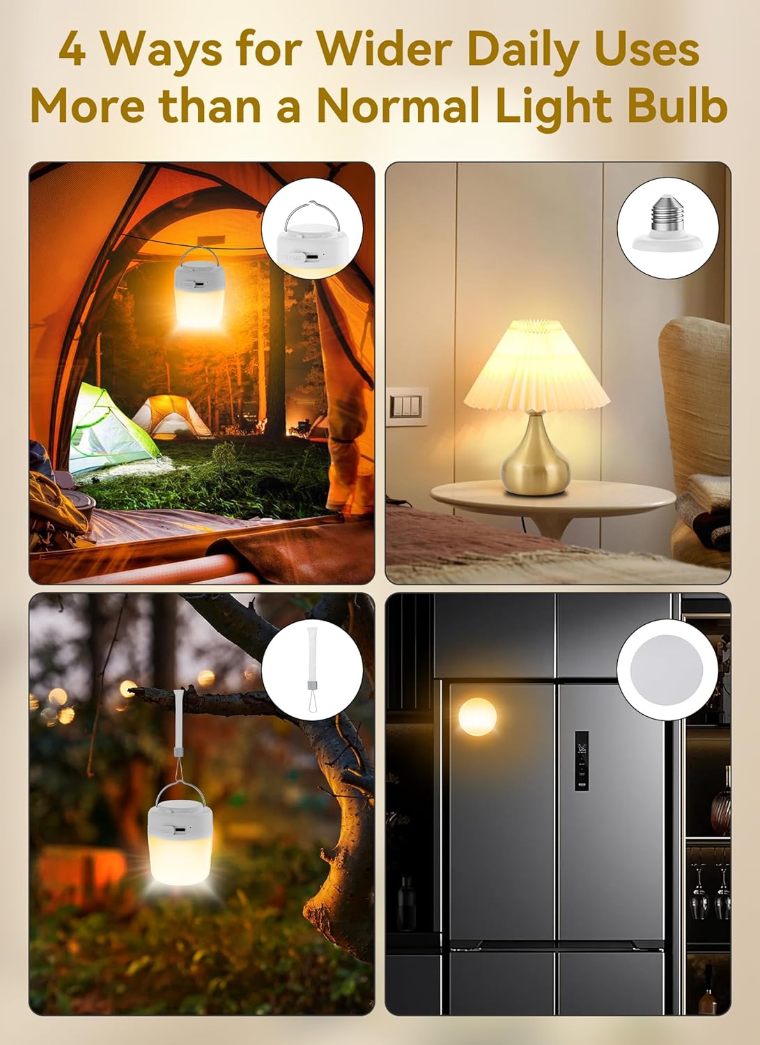 brightown-2-pack-e26-rechargeable-2300mah-light-bulbs-with-remote-timer-12-color image 3