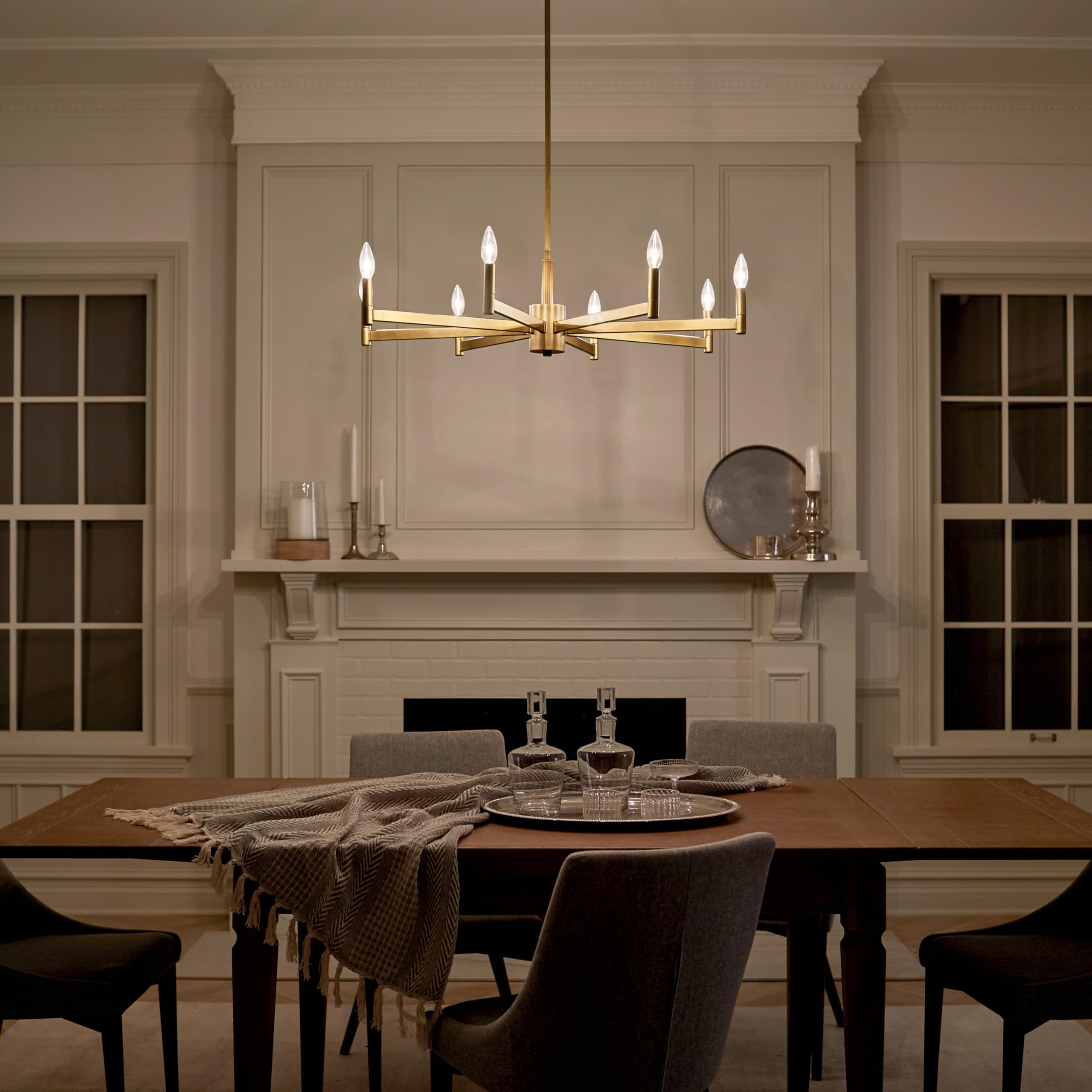 kichler-erzo-43857nbr-8-light-chandelier-natural-brass-candle-style-9-25 image 7
