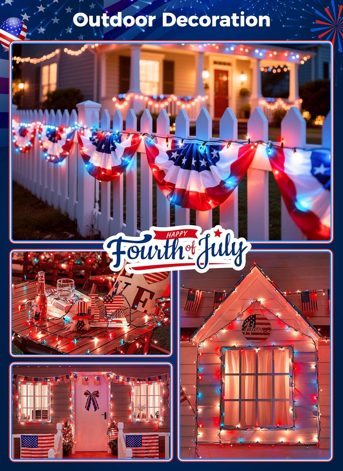 brightown-13ft-50-led-plug-in-red-white-blue-mini-bulbs-string-lights-green-wire image 6