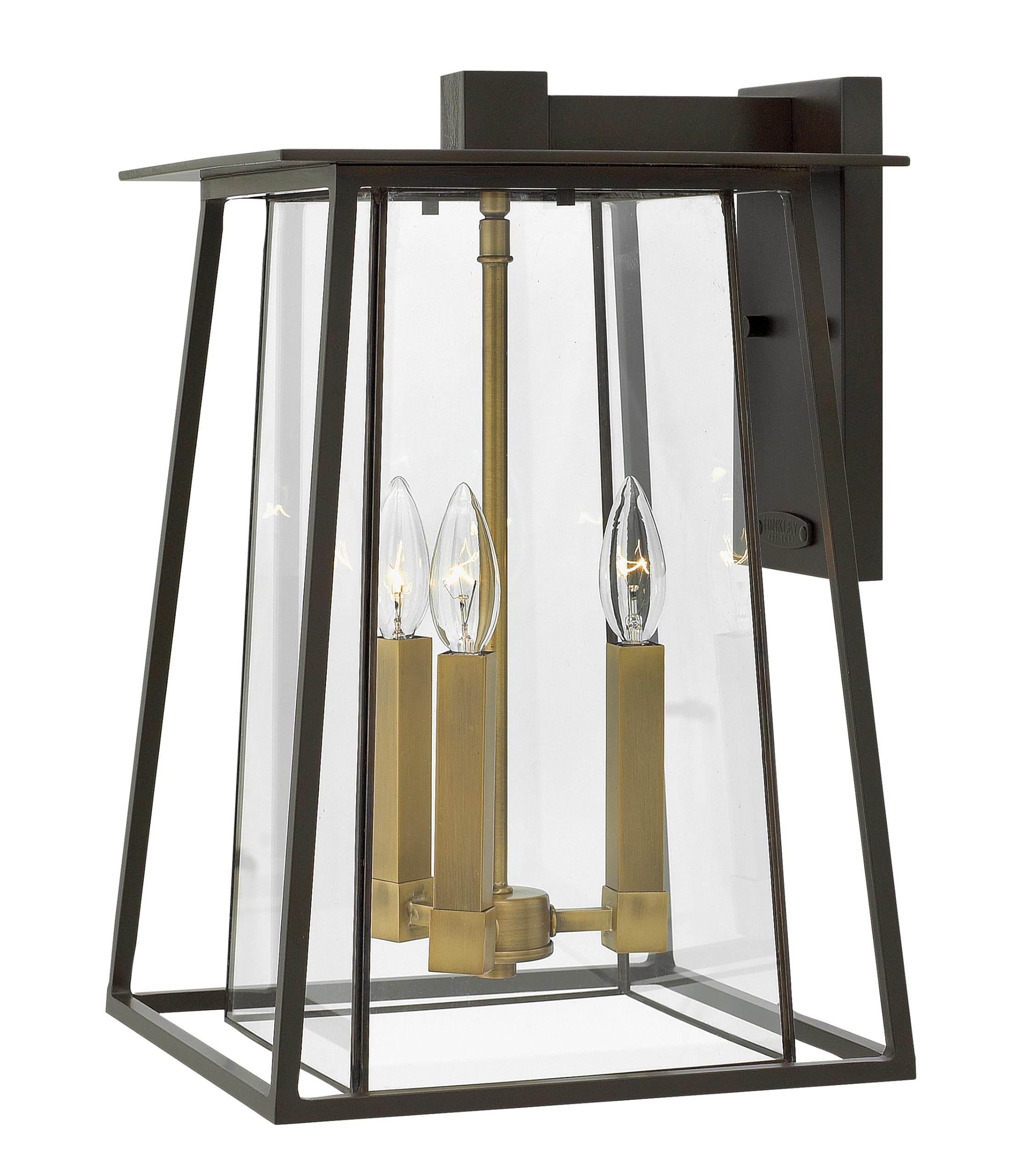 hinkley-walker-two-light-medium-outdoor-wall-mount-black image 5