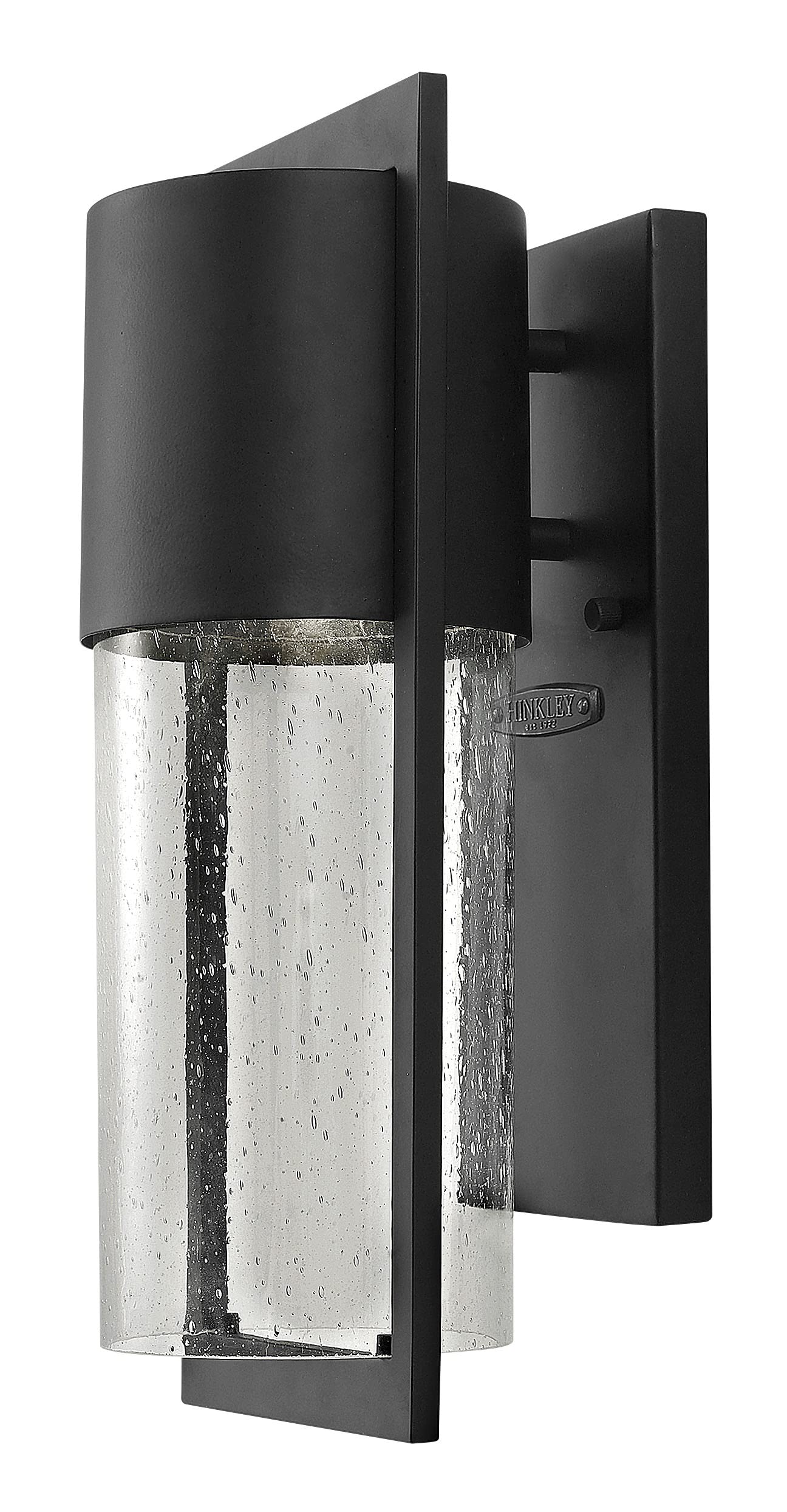 hinkley-shelter-small-outdoor-wall-lantern-in-black-dark-sky-compliant-led image 1