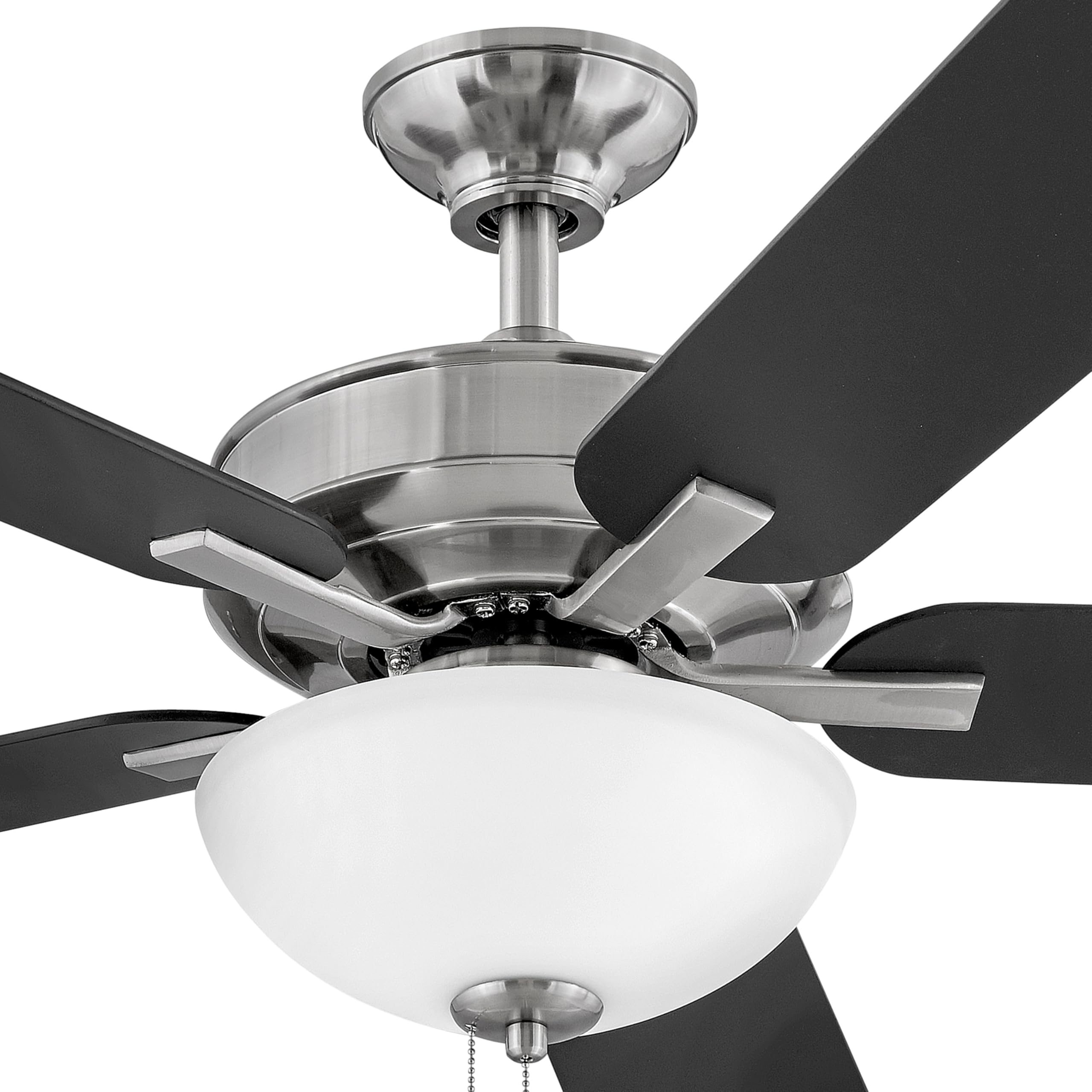 hinkley-metro-52-led-indoor-dual-mount-ceiling-fan-with-light-brushed-nickel-b09 image 7