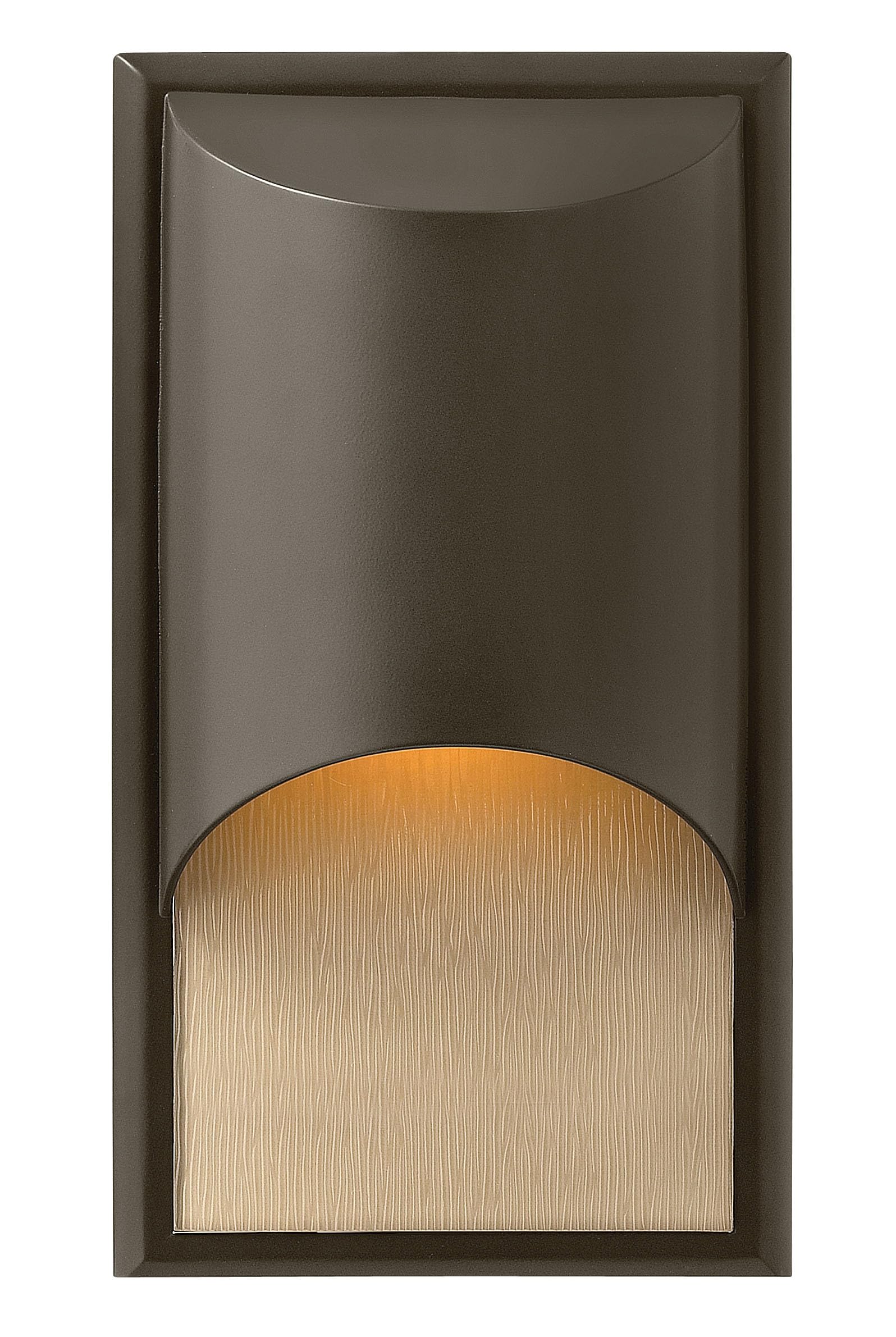 hinkley-1830bz-led-cascade-one-light-outdoor-wall-mount-bronze image 1
