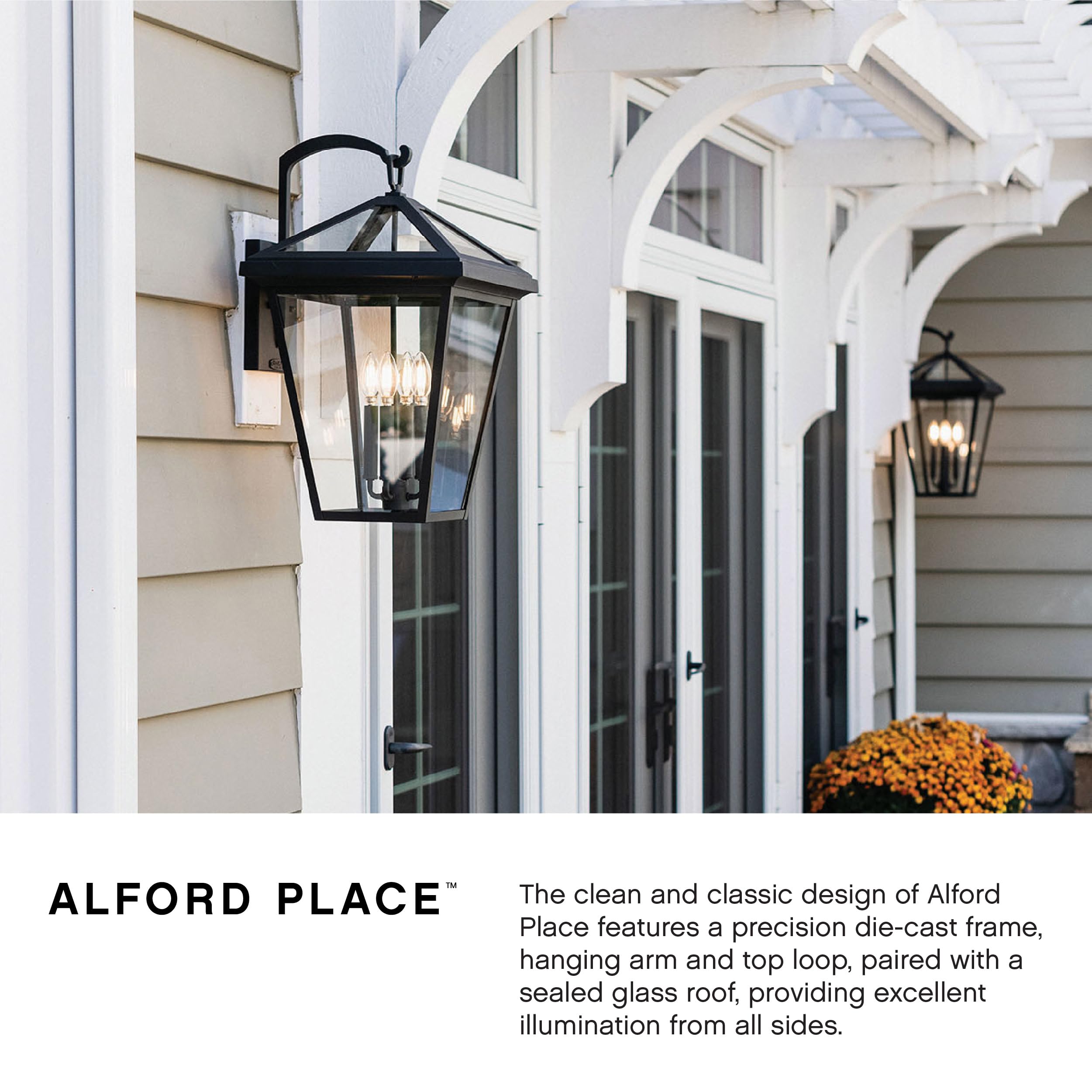hinkley-alford-place-medium-wall-mount-lantern-museum-black-die-cast-aluminum image 7