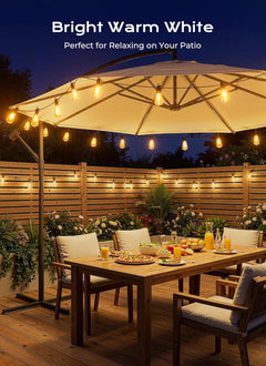 brightown-52ft-solar-powered-st38-15-1-shatterproof-led-string-lights-remote-3-m image 2