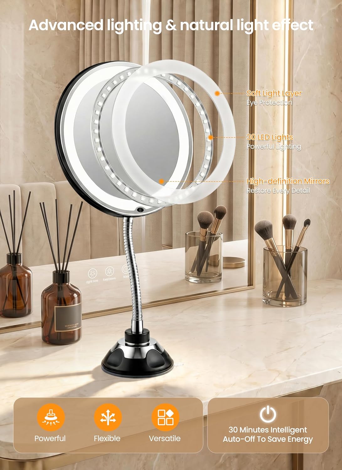 brightown-flexible-gooseneck-battery-operated-10x-magnifying-makeup-mirror-with- image 6
