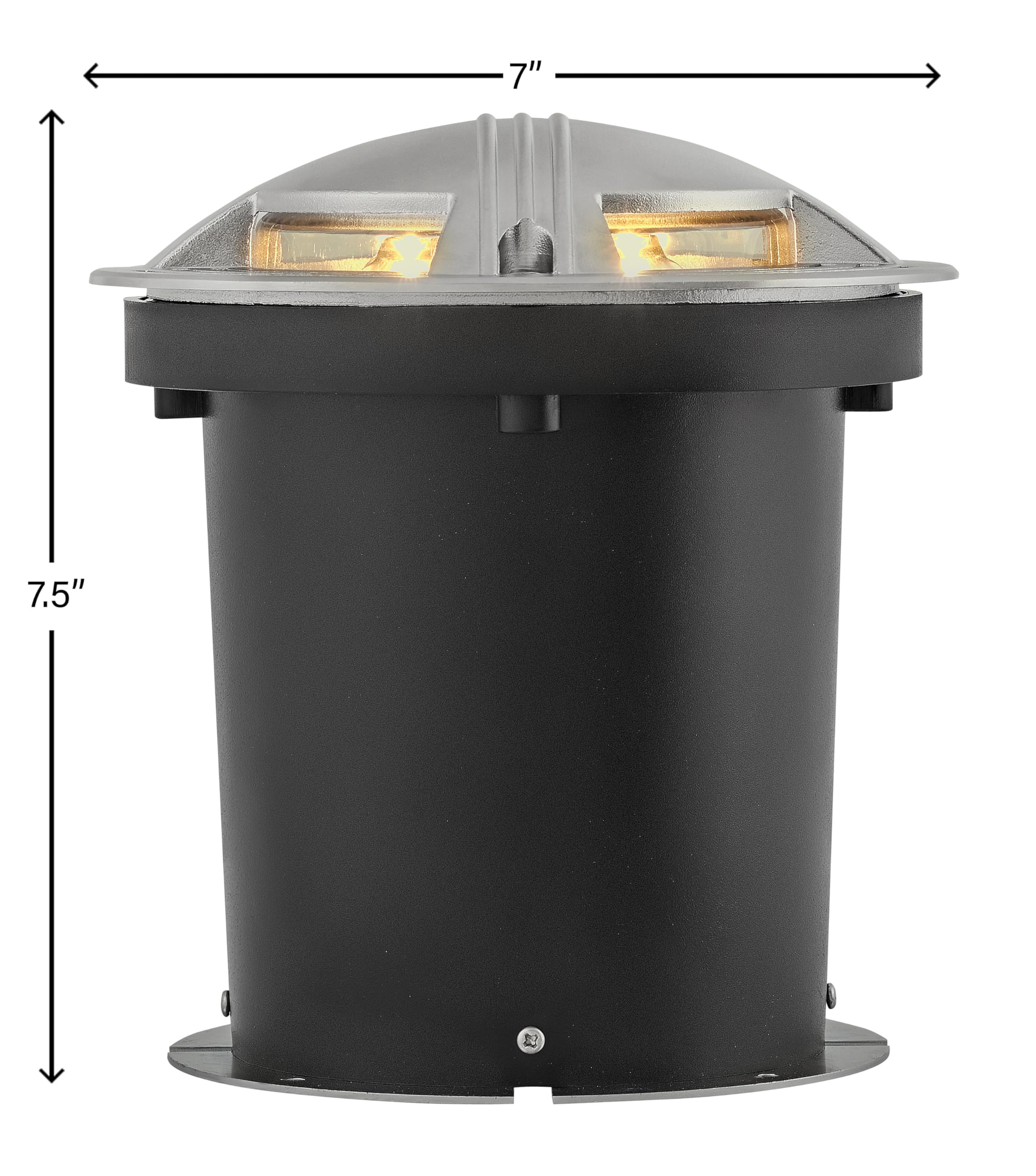 hinkley-sparta-flare-large-quad-directional-well-light-stainless-steel image 3