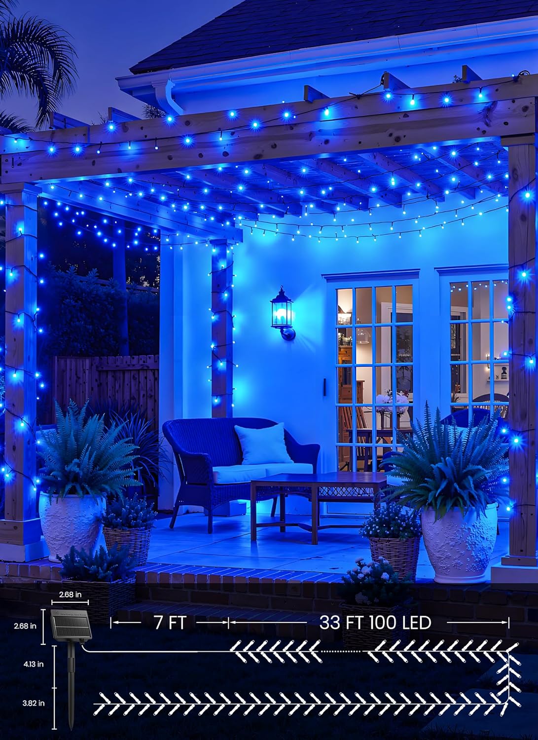 brightown-2-pack-total-80ft-200-led-solar-powered-string-lights-with-8-modes-for image 5