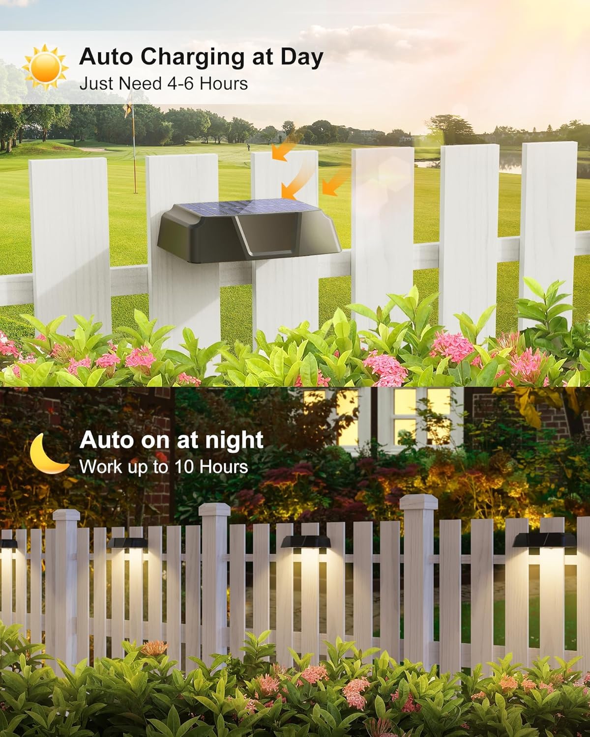 brightown-6-pack-solar-powered-warm-white-cool-white-7-rgb-colors-fence-deck-lig image 3